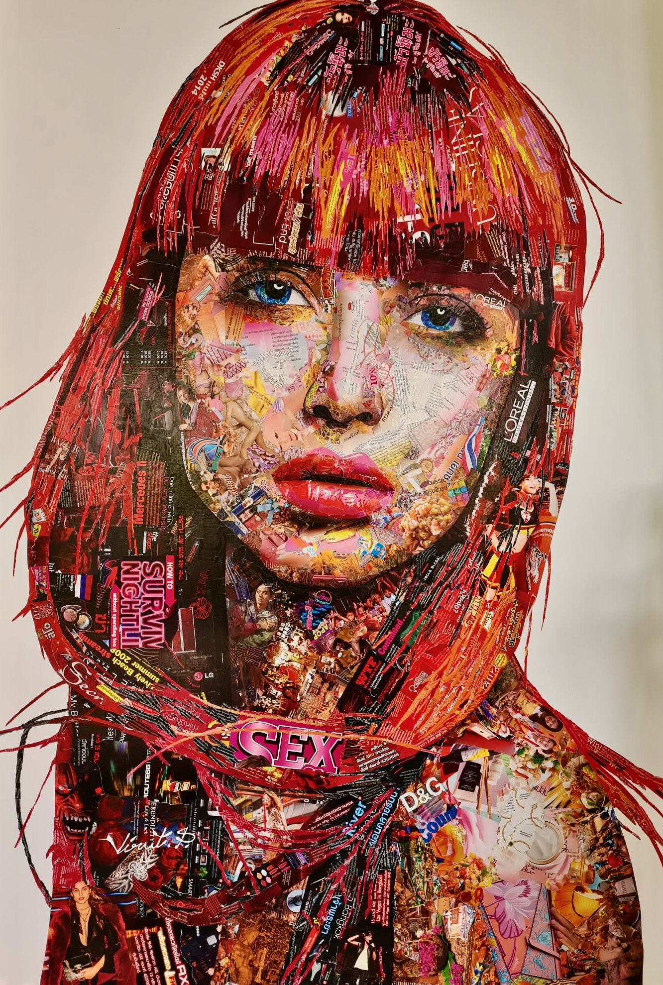 Redhead gal II by Virut Panchabuse, 2022