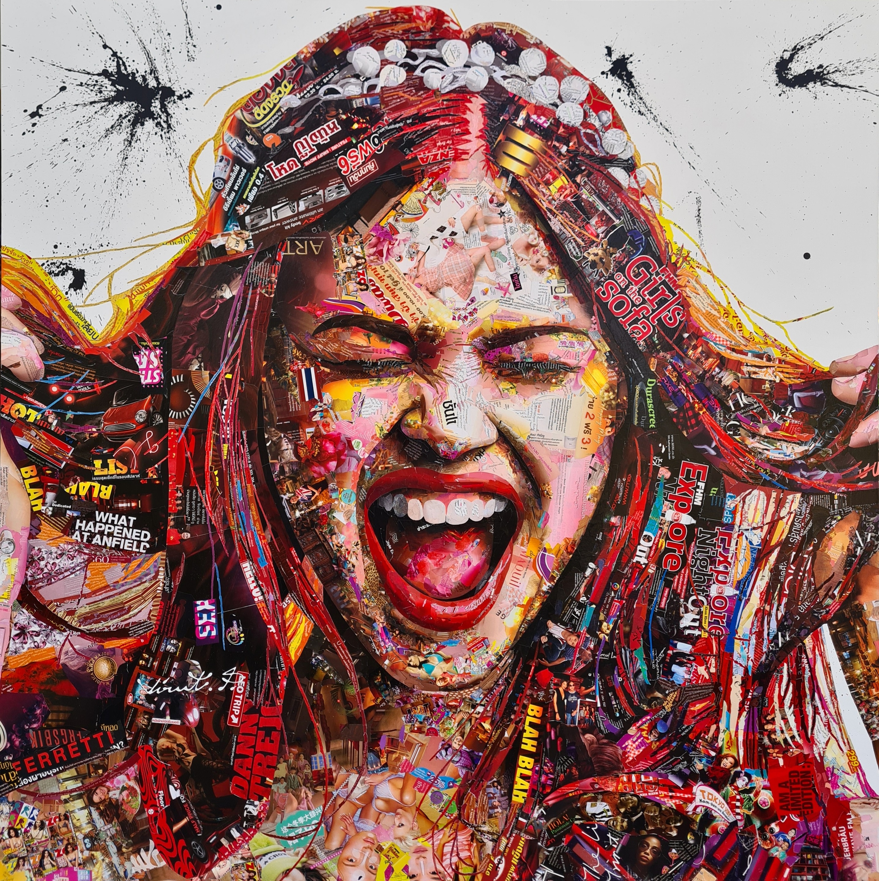 Scream by Virut Panchabuse, 2024