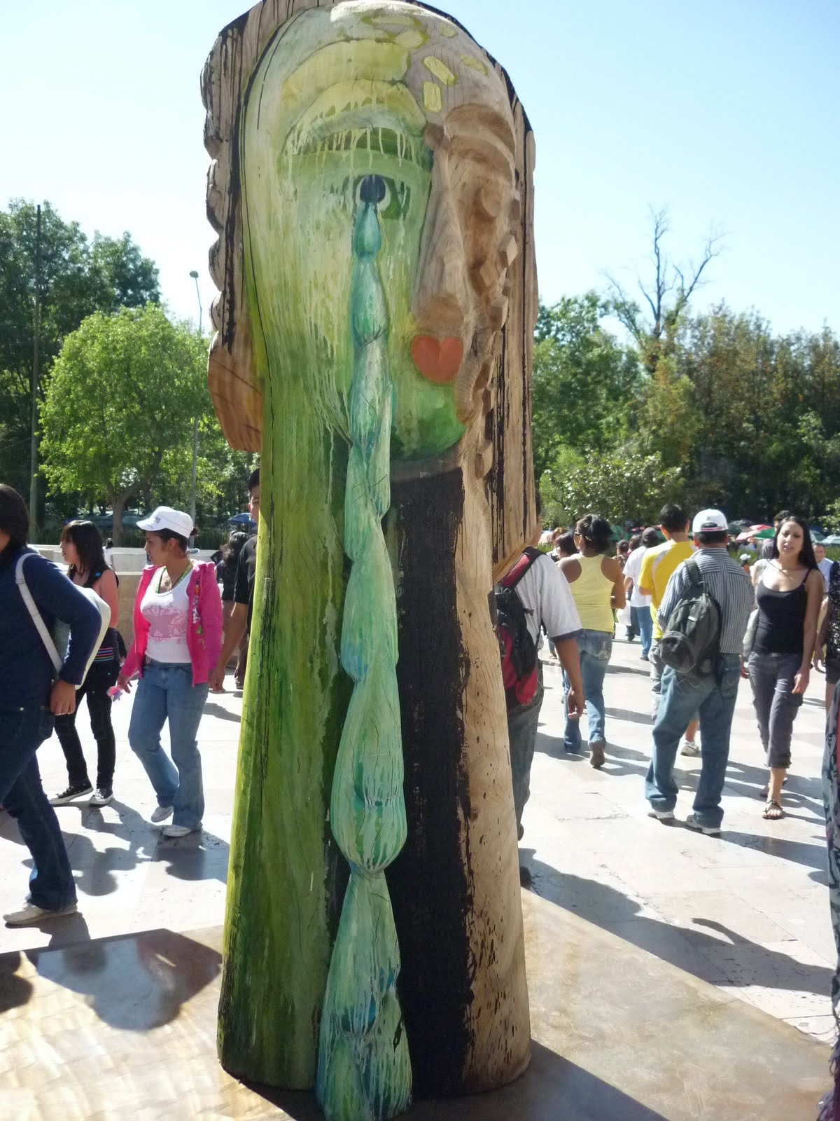 Artwork by Vladimir Cora, Figura feminina recostada contra el arbol, Made of Mixografia On Thick Hand Made Paper 