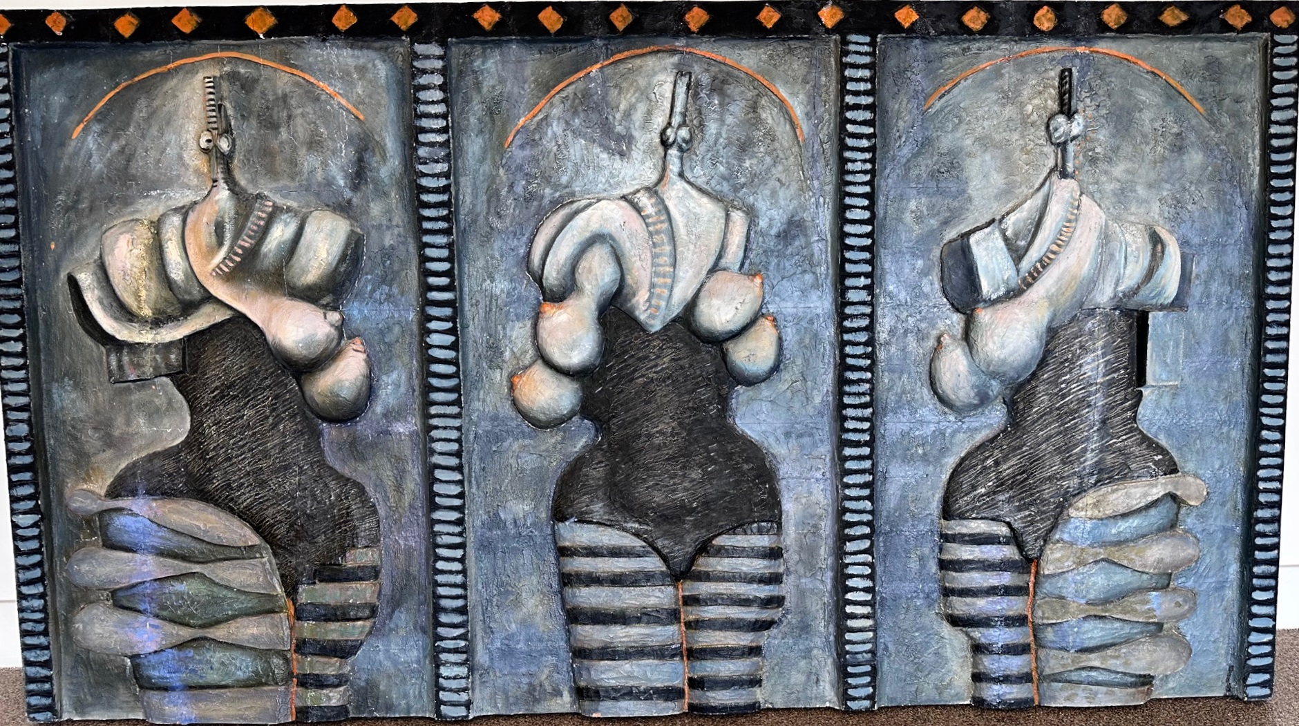 Tres Senoritas by Vladimir Cora, 1986