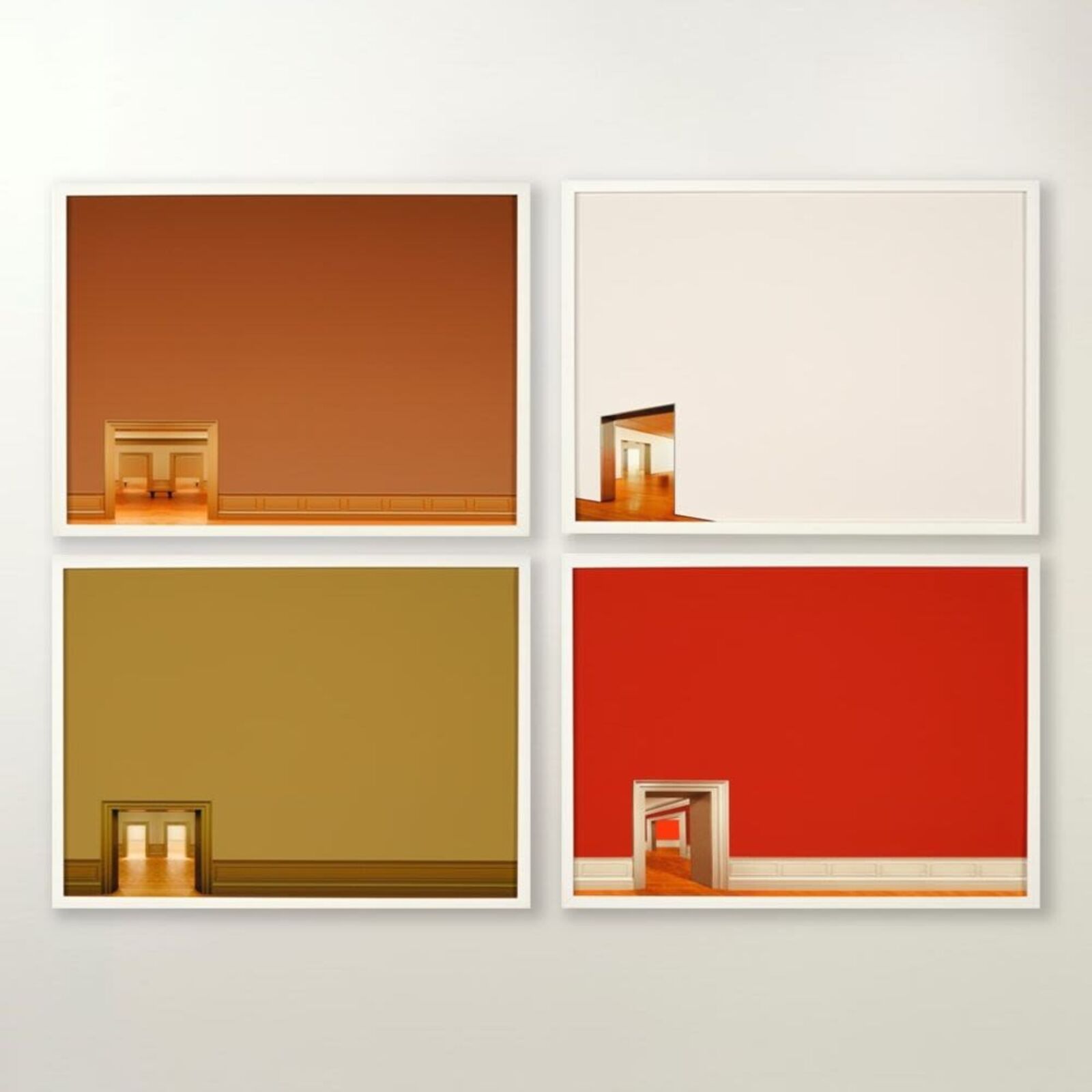 Scratching on Things I could Disavow (Portfolio of 4) by Walid Ra`ad, 2010