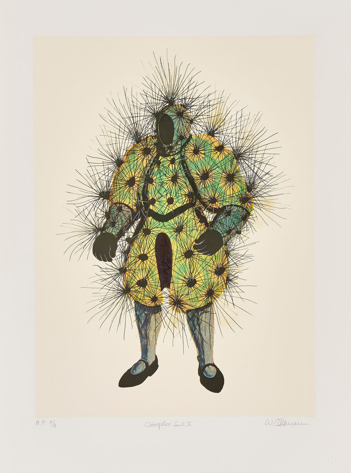 Caterpillar Suit II by Walter Oltmann, 2020