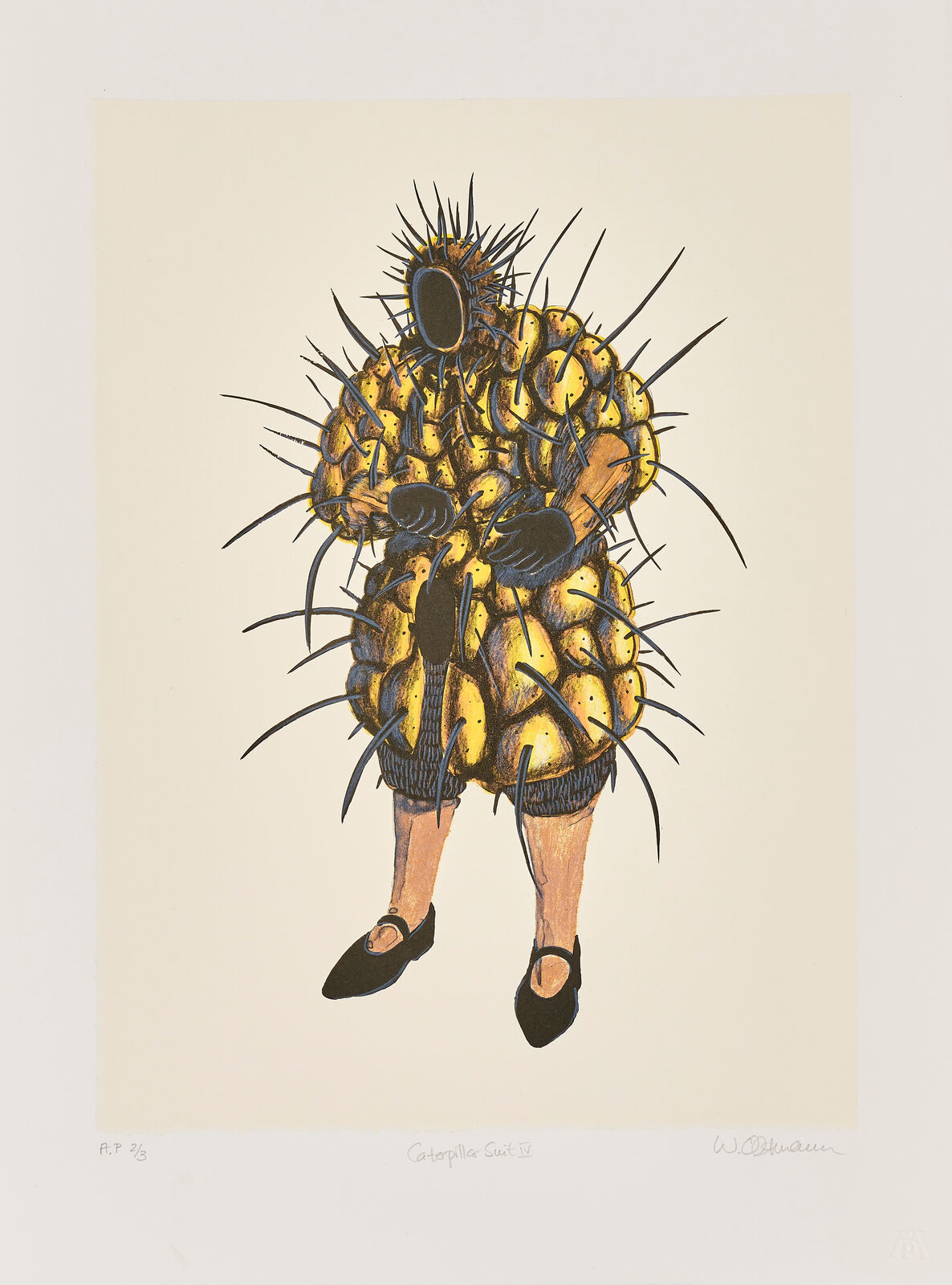Caterpillar Suit IV by Walter Oltmann, 2020