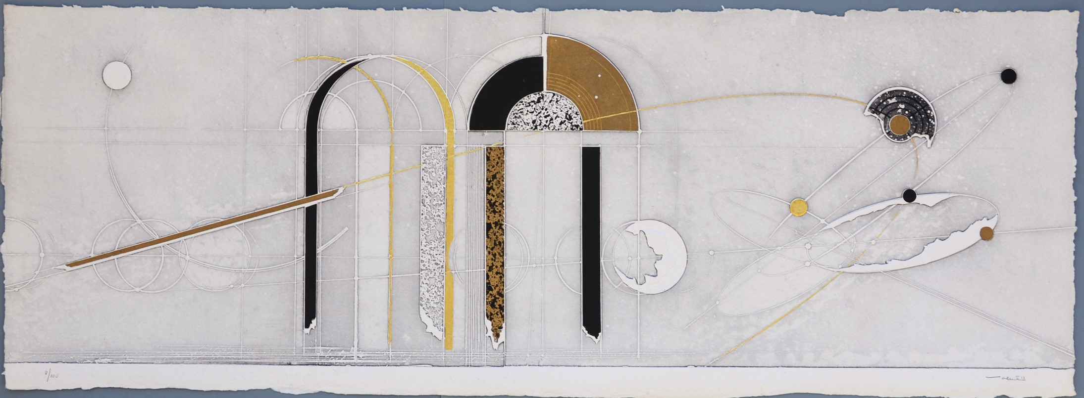 A piece of paper with a drawing on it.