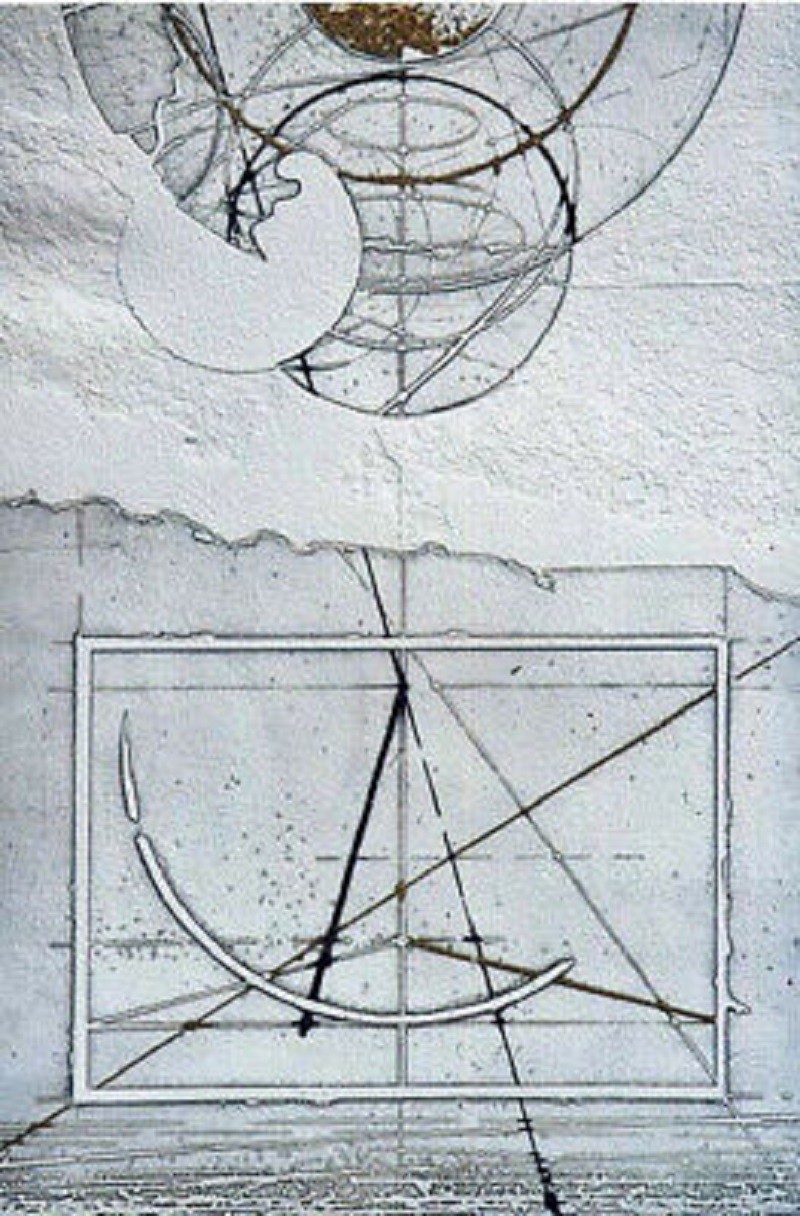 Le misure, il cielo IV by Walter Valentini, 2000