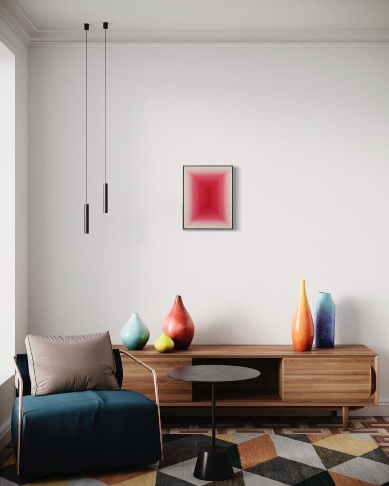 Artwork by Wang Guangle, 221215, Made of High-rendered print on canvas 