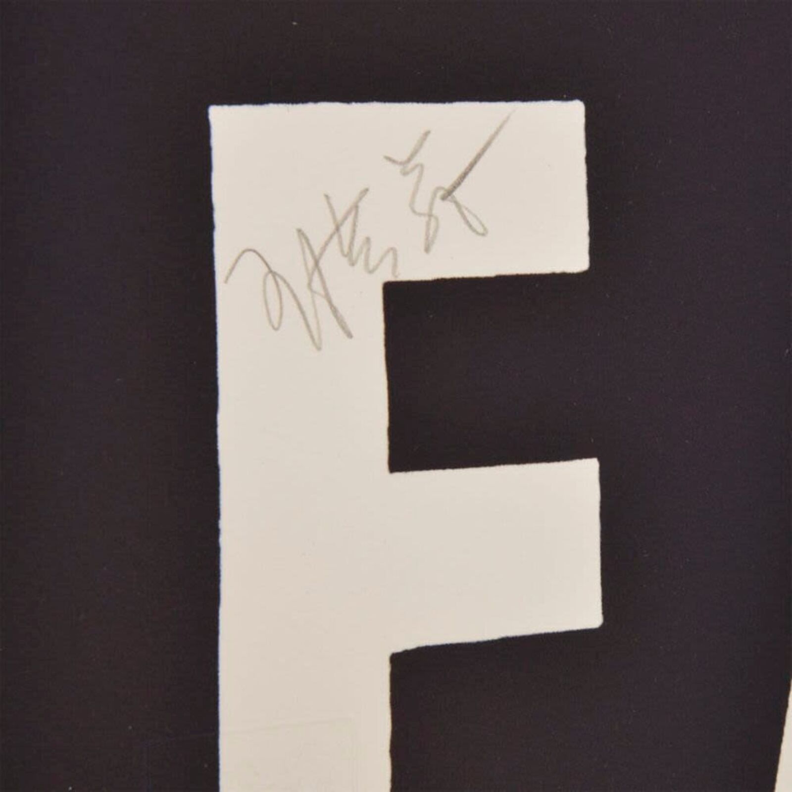 Artwork by Wang Guangyi, Alpha and Omega (from Rhythmical Dichotomy Portfolio), Made of Lithograph on Velin BFK Rives 300 gr 