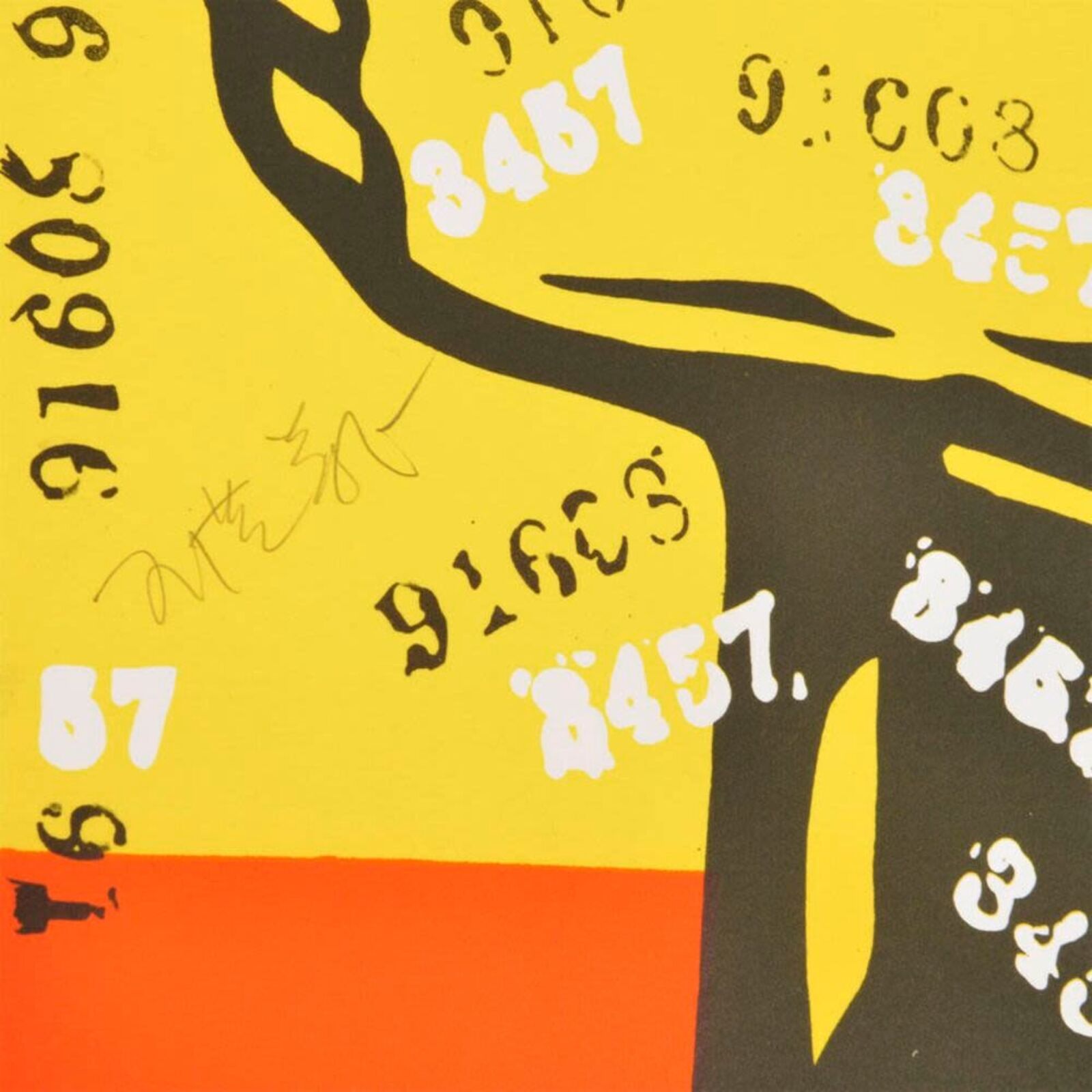 Swatch No (from Rhythmical Dichotomy Portfolio) by Wang Guangyi, 2007-2008