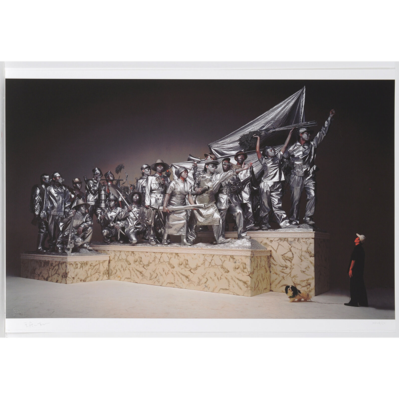 Artwork by Wang Qingsong, Metamorphosis of Beings and Space (Portfolio of 20), Made of Lithograph 