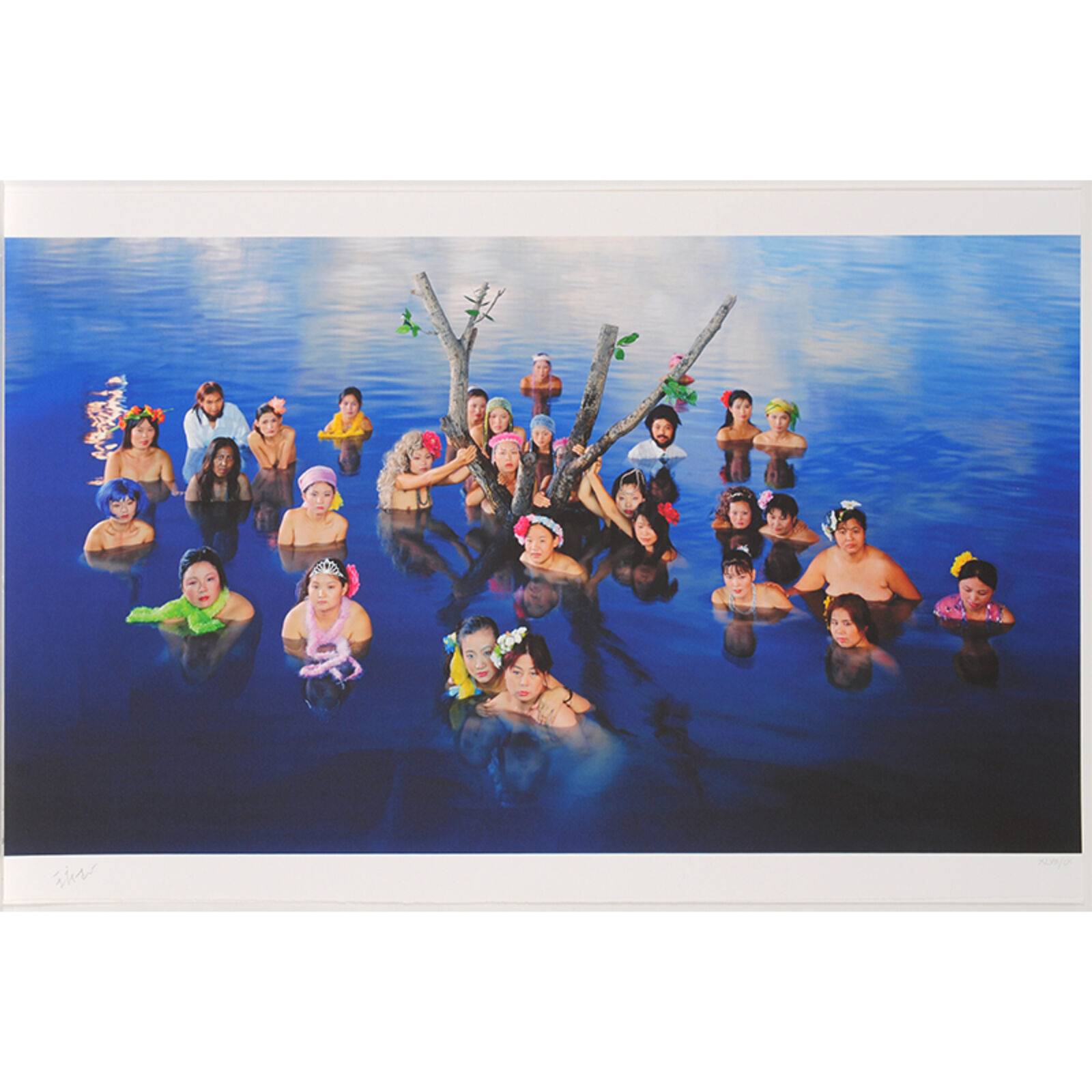 Artwork by Wang Qingsong, Metamorphosis of Beings and Space (Portfolio of 20), Made of Lithograph 
