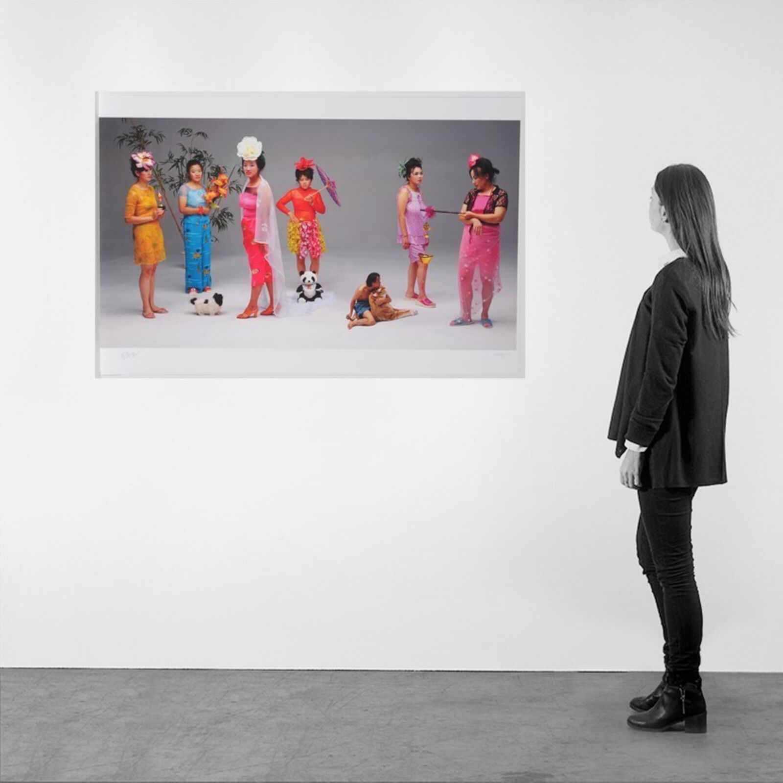 Artwork by Wang Qingsong, Metamorphosis of Beings and Space (Portfolio of 20), Made of Lithograph 