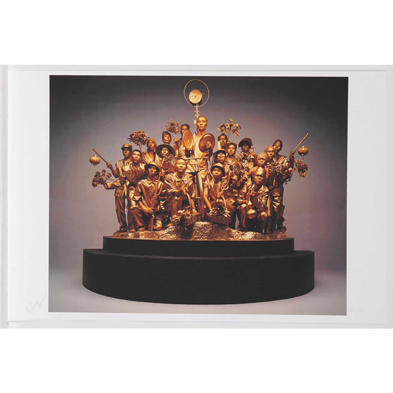 Artwork by Wang Qingsong, Metamorphosis of Beings and Space (Portfolio of 20), Made of Lithograph 