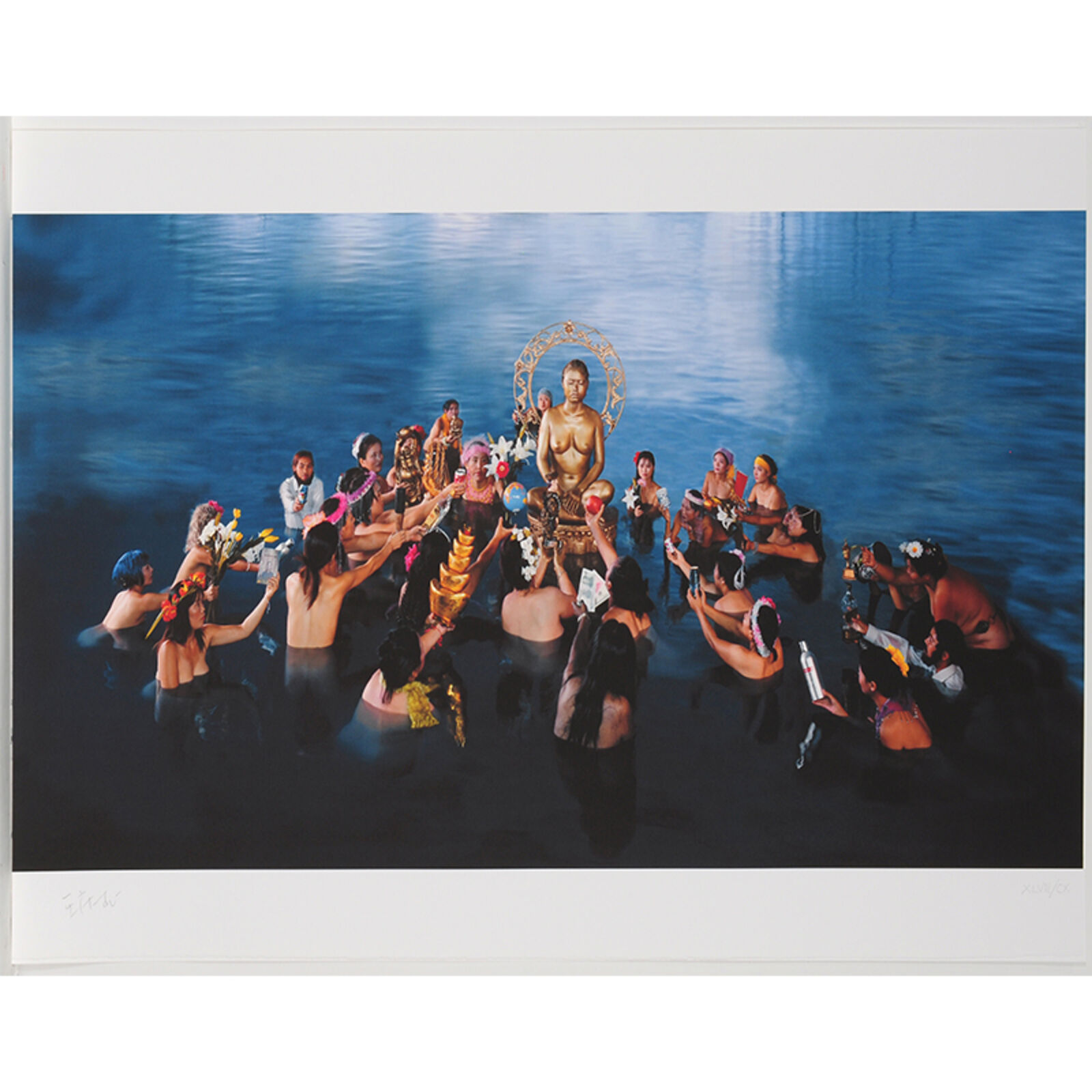 Artwork by Wang Qingsong, Metamorphosis of Beings and Space (Portfolio of 20), Made of Lithograph 