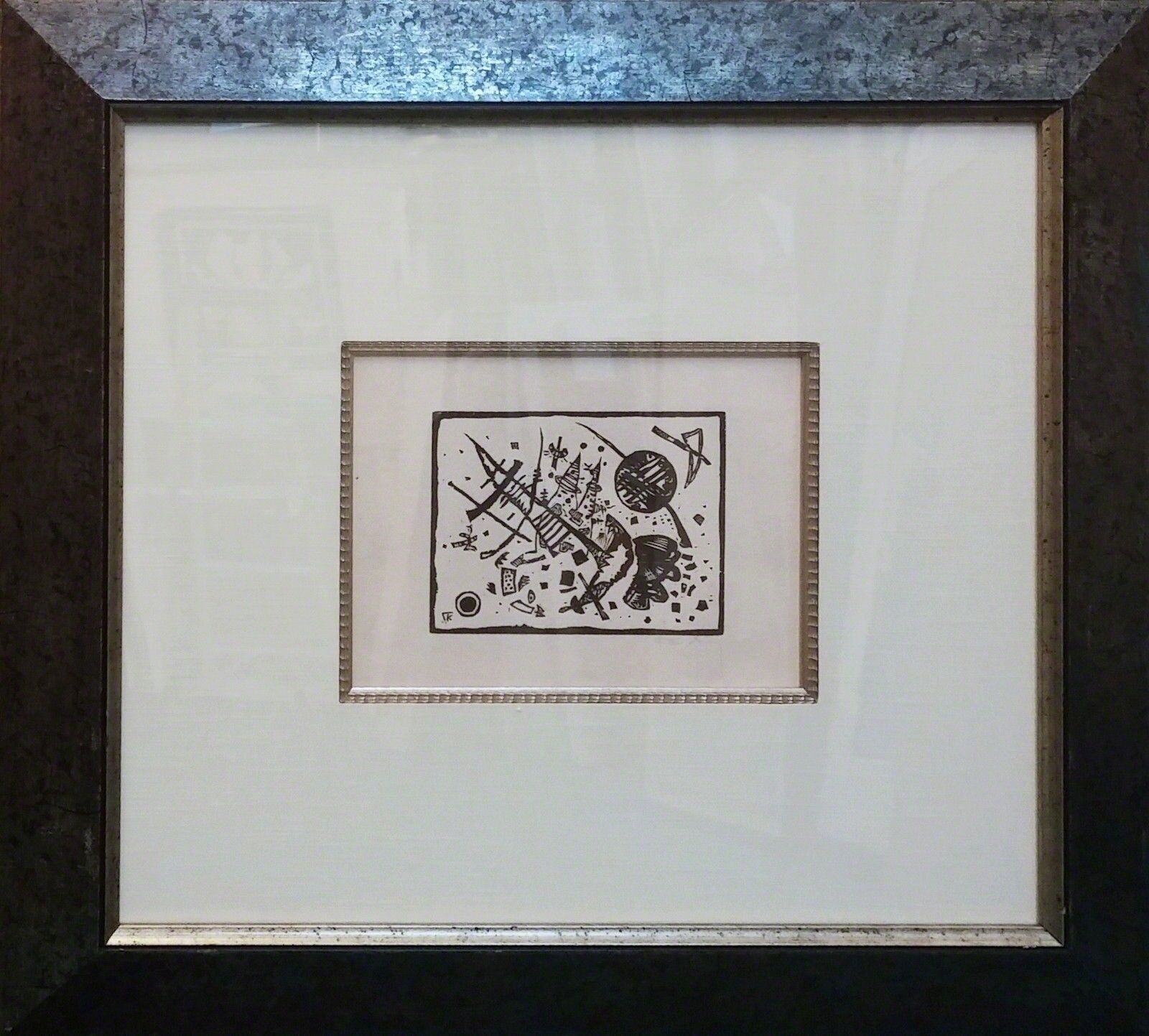 Artwork by Wassily Kandinsky, Holzschnitt für die Ganymed-Mappe (from Der Dritten Ganymed-Mappe), Made of Woodcut On Japan Paper 