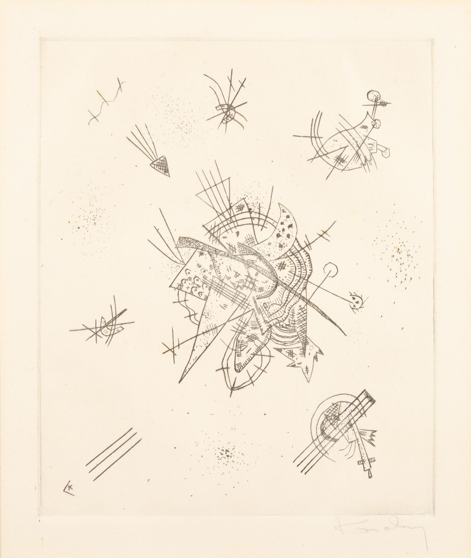 Kleine Welten X by Wassily Kandinsky, 1922