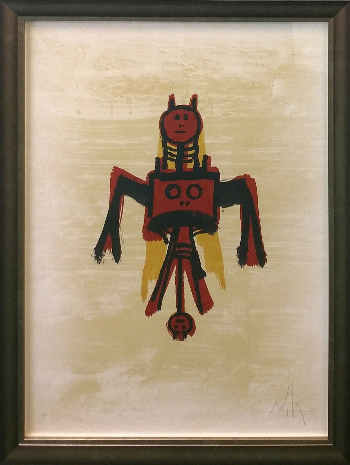 EL ULTIMO VIAJE DEL BUQUE FANTASMA by Wifredo Lam, 1976