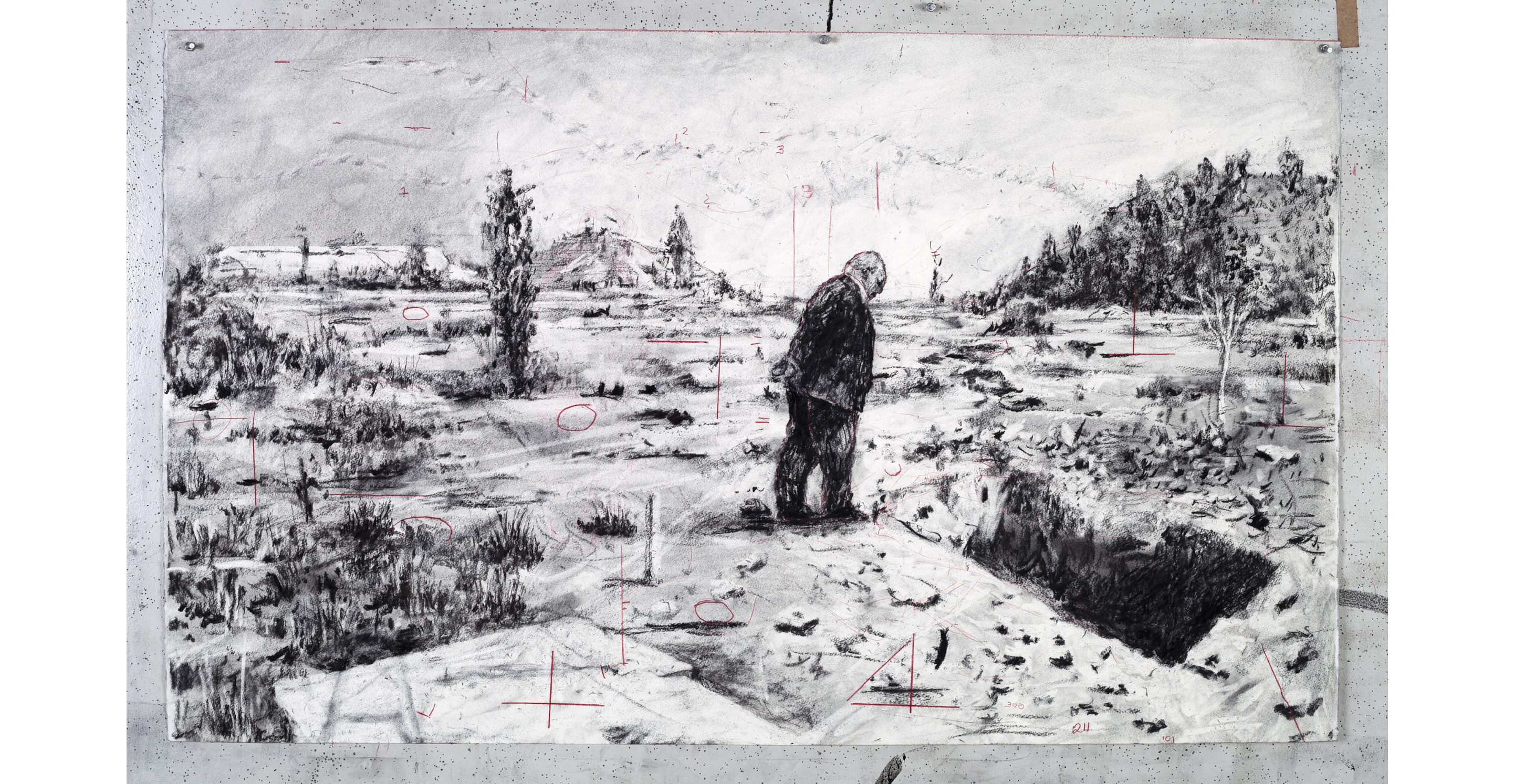 William Kentridge | Drawing for City Deep (2018) | MutualArt