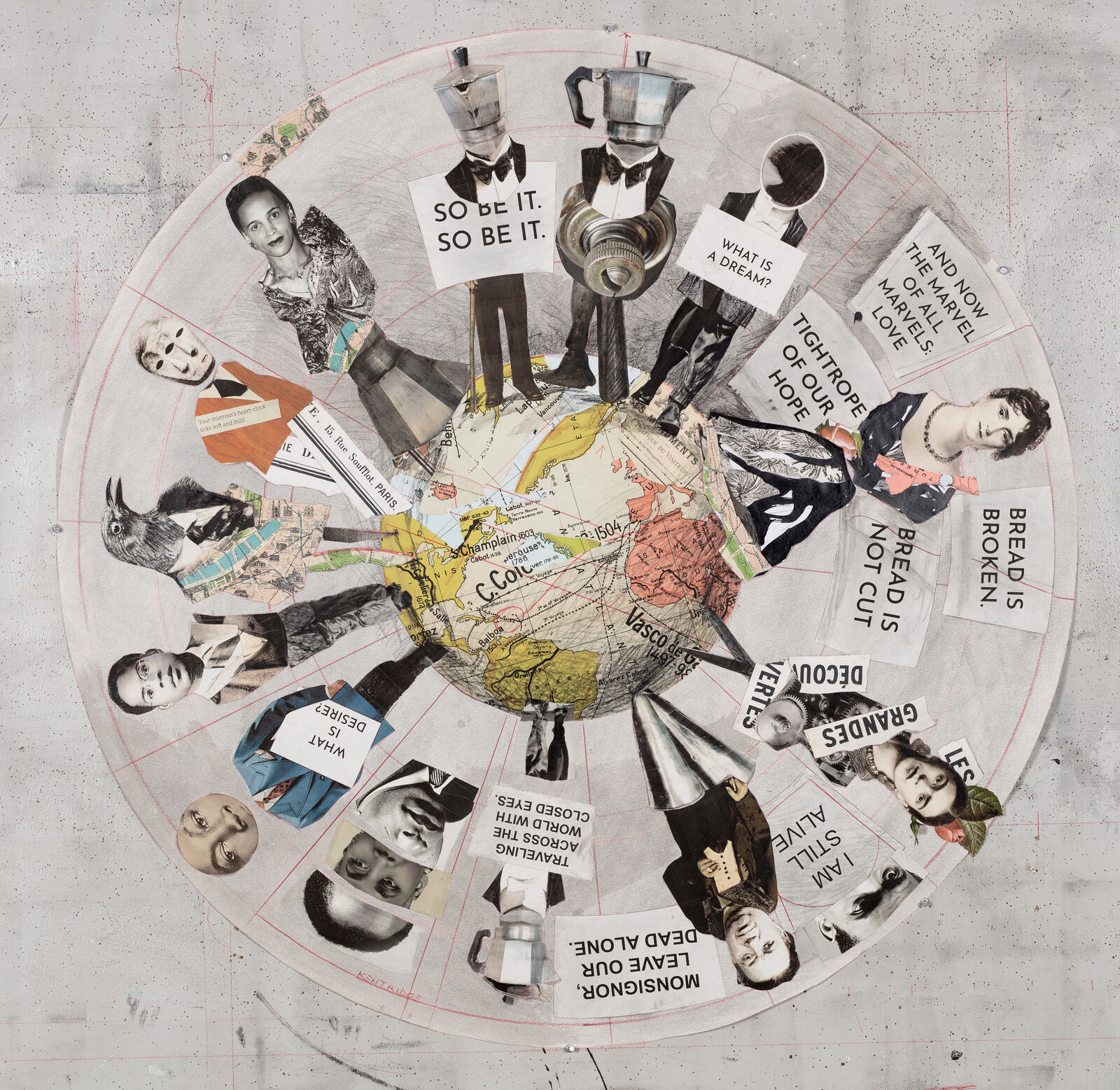 William Kentridge | Tightrope of Our Hope (2023) | MutualArt