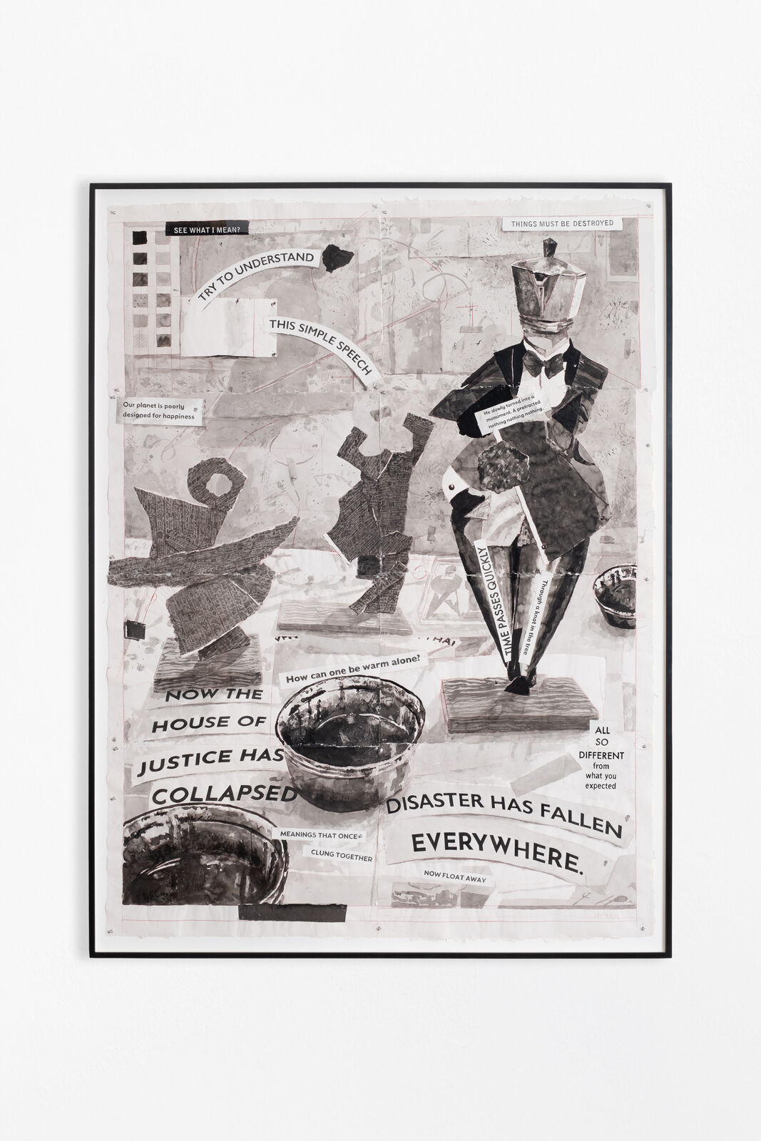 Try to Understand this Simple Speech by William Kentridge, 2023