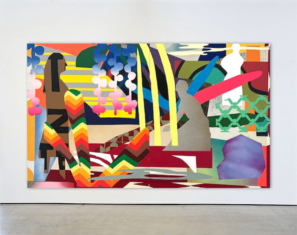 Physic Garden (Diptych) by William Lachance, 2022