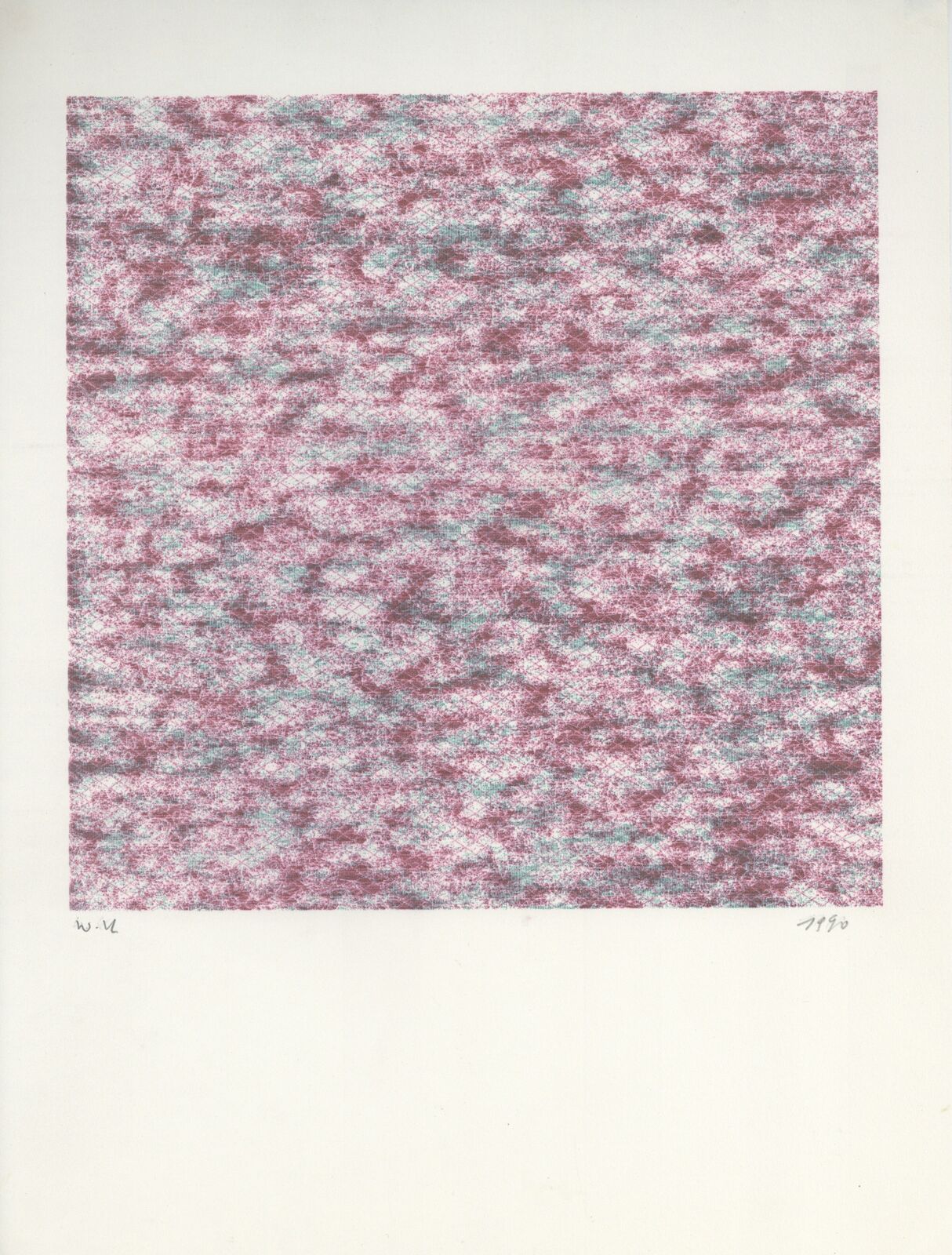 Untitled by Wolfgang Kiwus, 1990