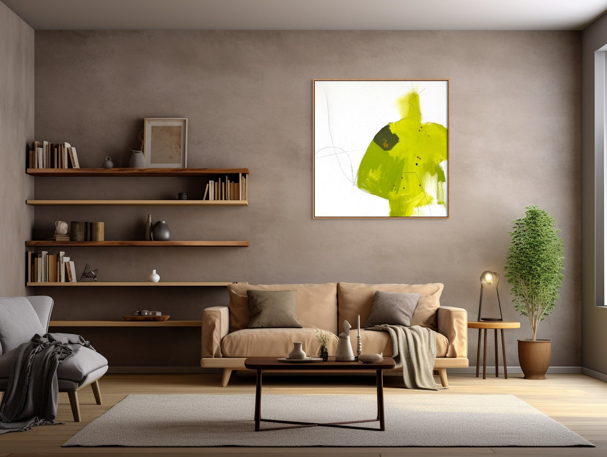 Artwork by Xanda McCagg, Approach, Made of Oil and graphite on canvas 