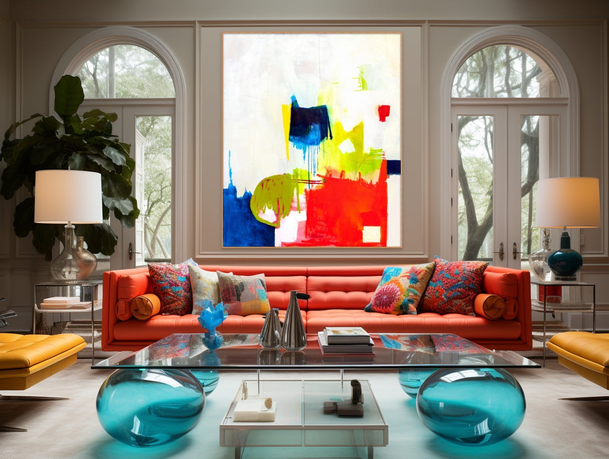 Artwork by Xanda McCagg, Dawn, Made of Oil and graphite on canvas 