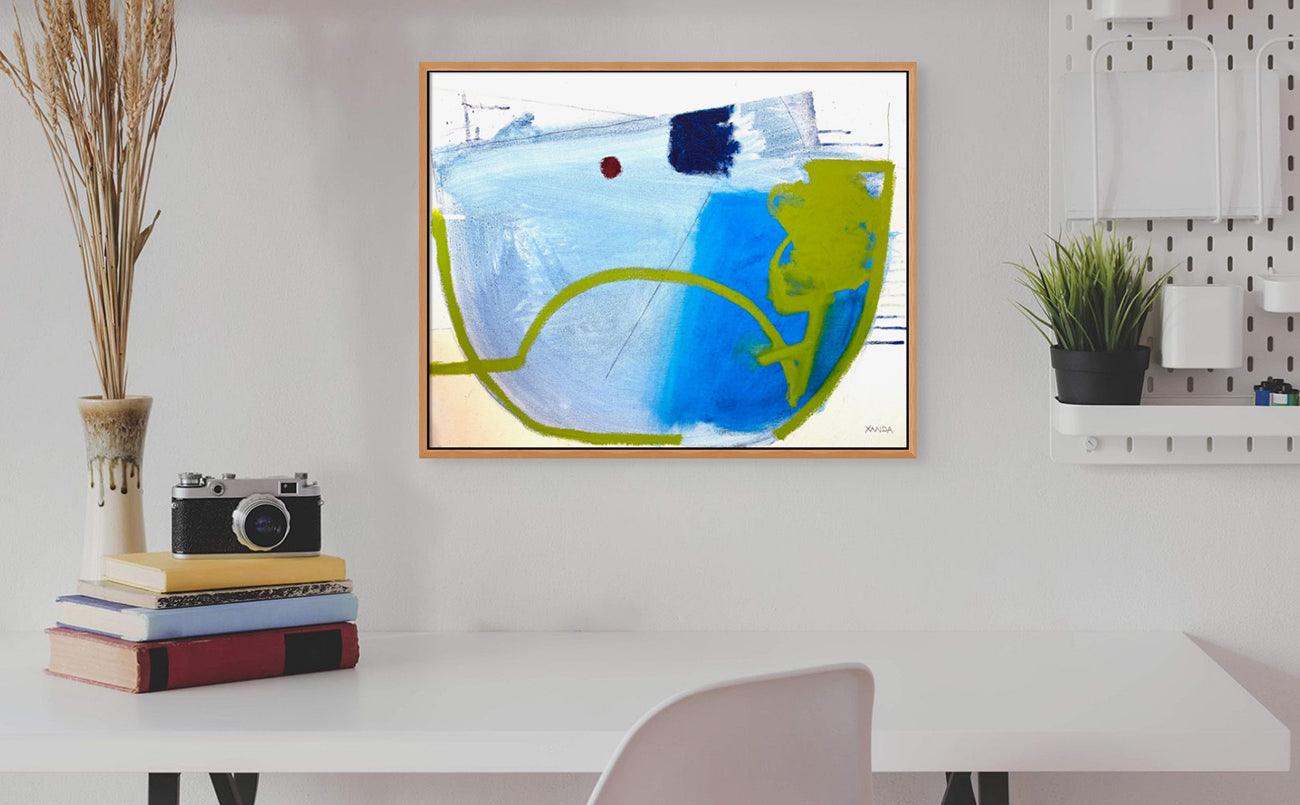 Artwork by Xanda McCagg, Hold-Ing, Made of Oil and graphite on canvas 