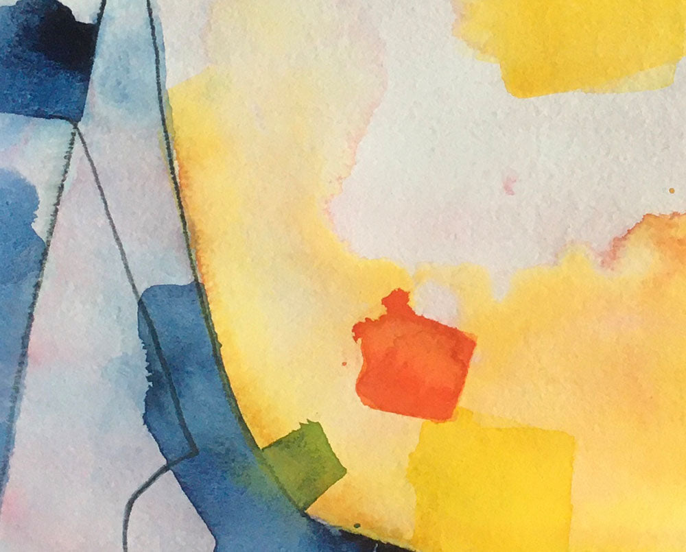 Artwork by Xanda McCagg, RV Float, Made of Watercolor on paper 