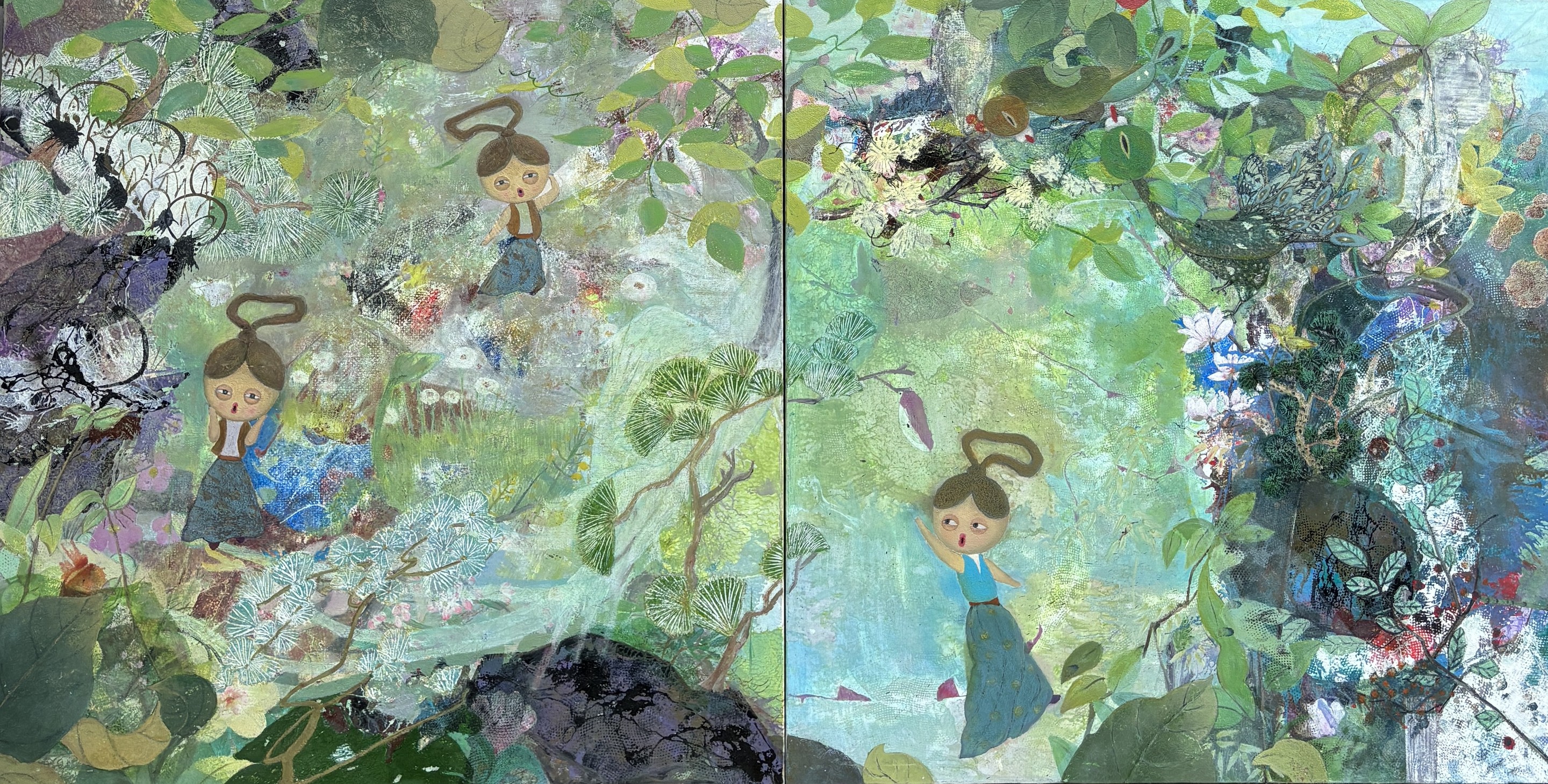 The Wind Sweeps the Wind Series 05 by Xiao Ying  Chen, 2024