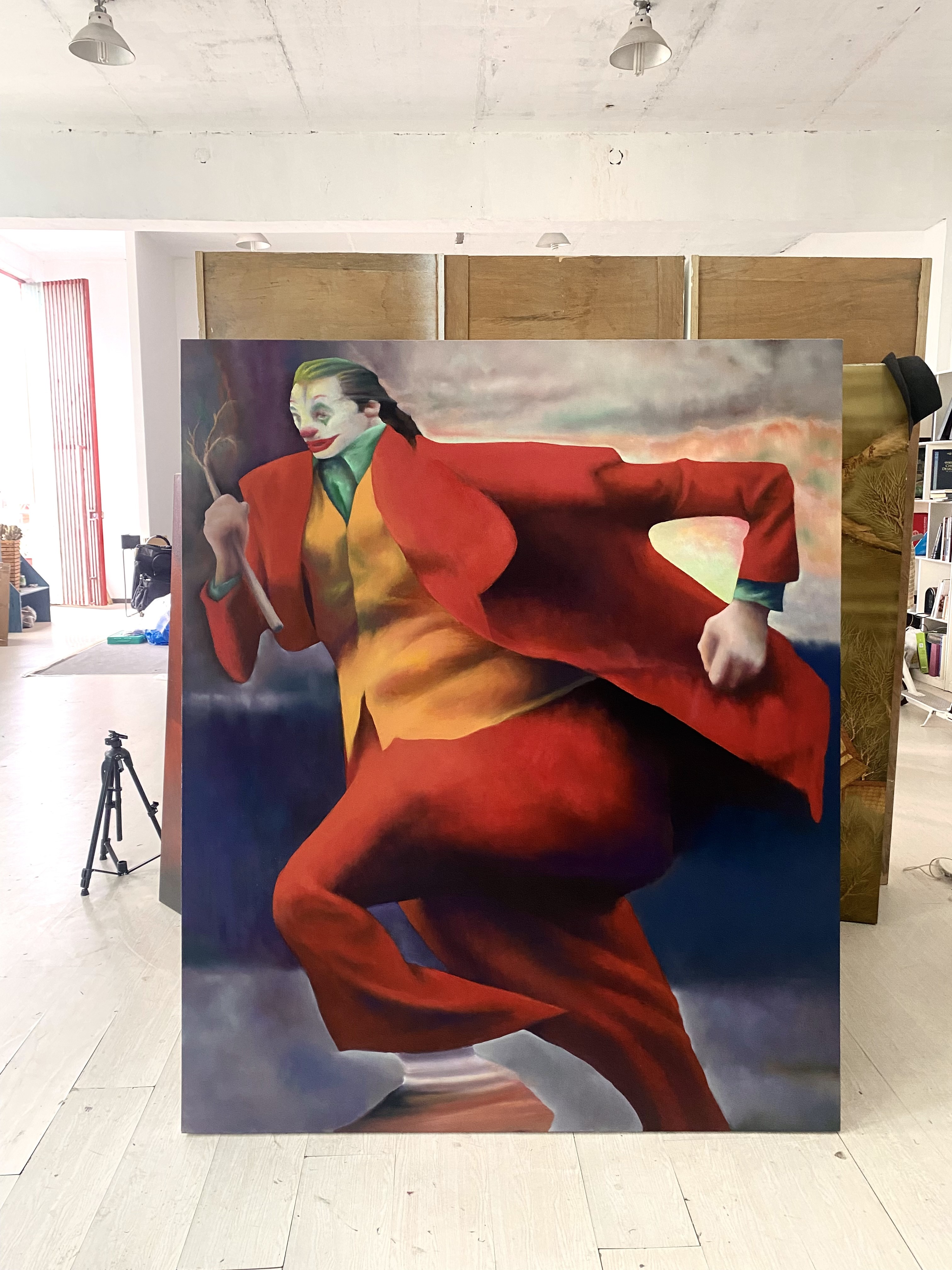 Running Clown by Xiaodong  Liu, 2023