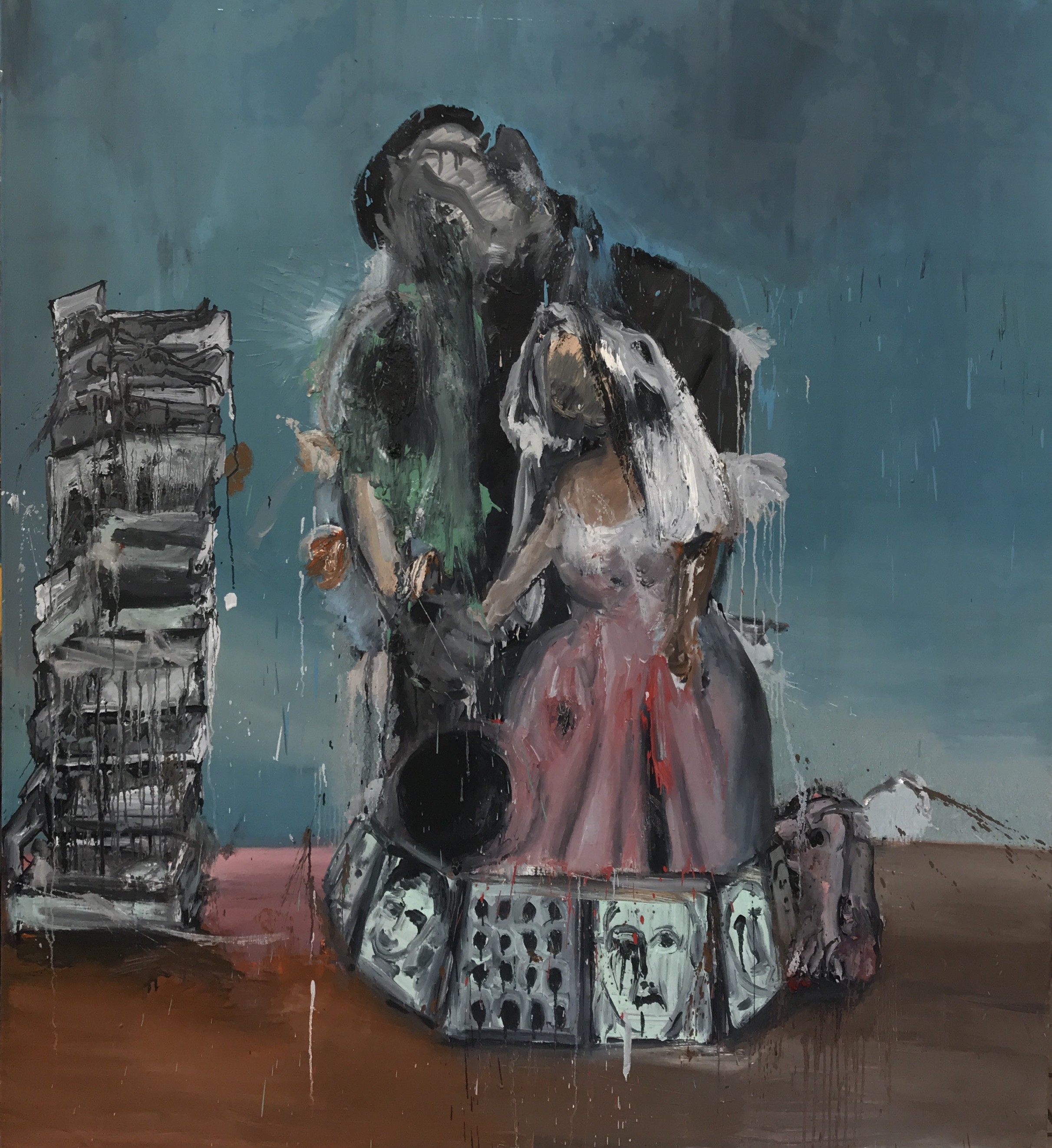 Desperate Wedding by Ya-Wei  Li, 2019