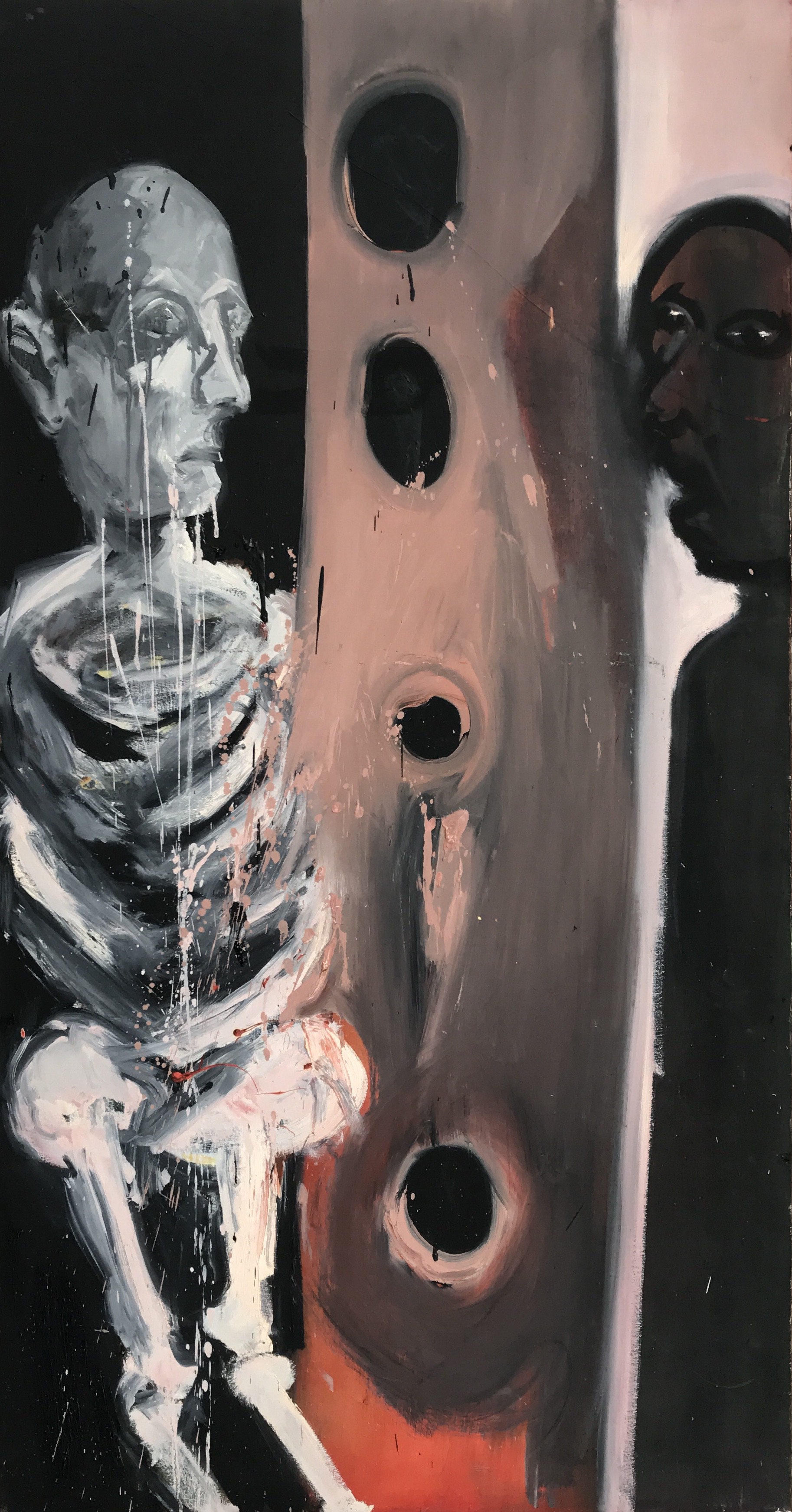 Look at one Other by Ya-Wei  Li, 2018