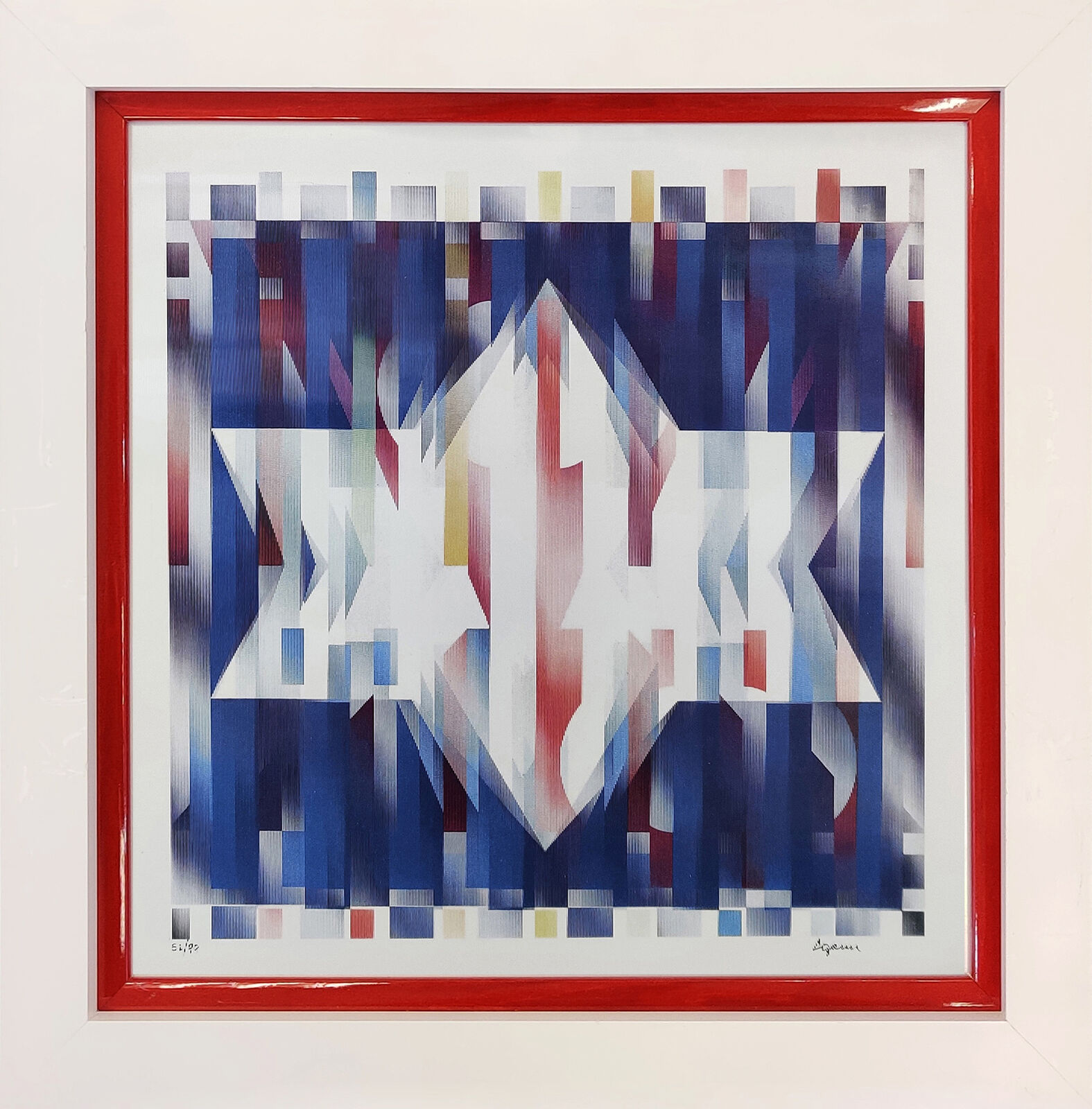 STAR OF HOPE by Yaacov Agam, null