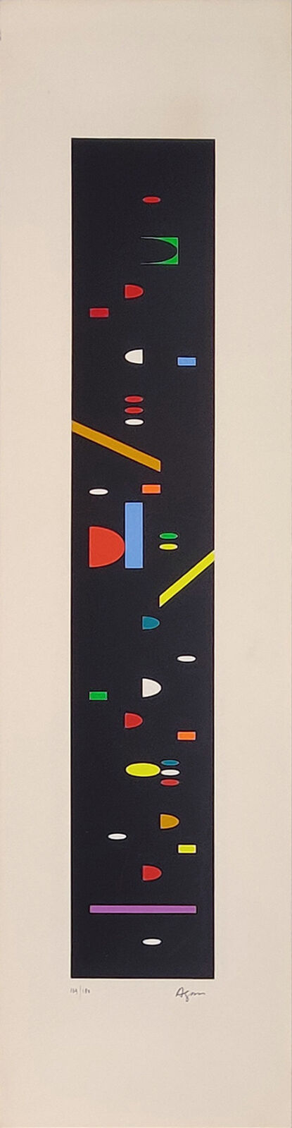 Artwork by Yaacov Agam, TIME CHANGE SUITE, Made of Serigraph On Paper 