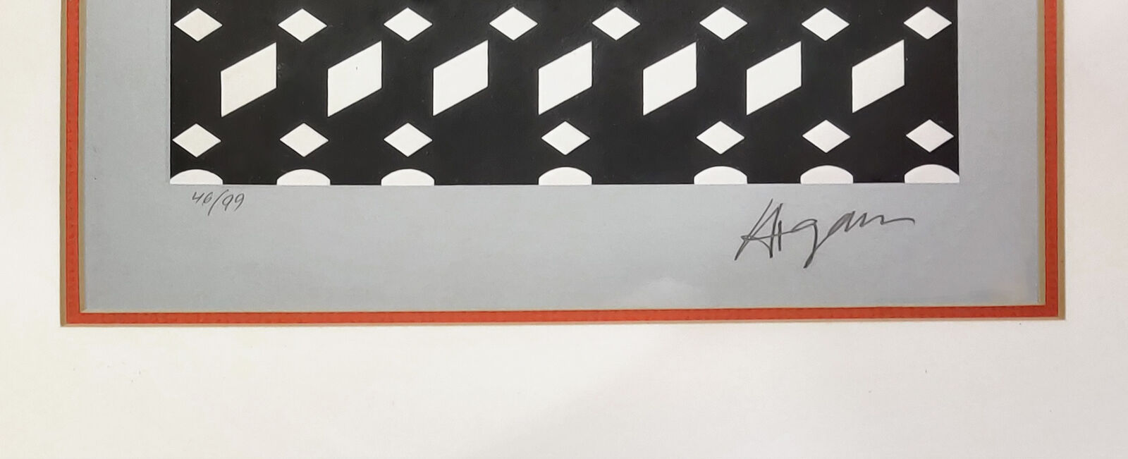 Artwork by Yaacov Agam, UNKNOWN TITLE, Made of Serigraph 