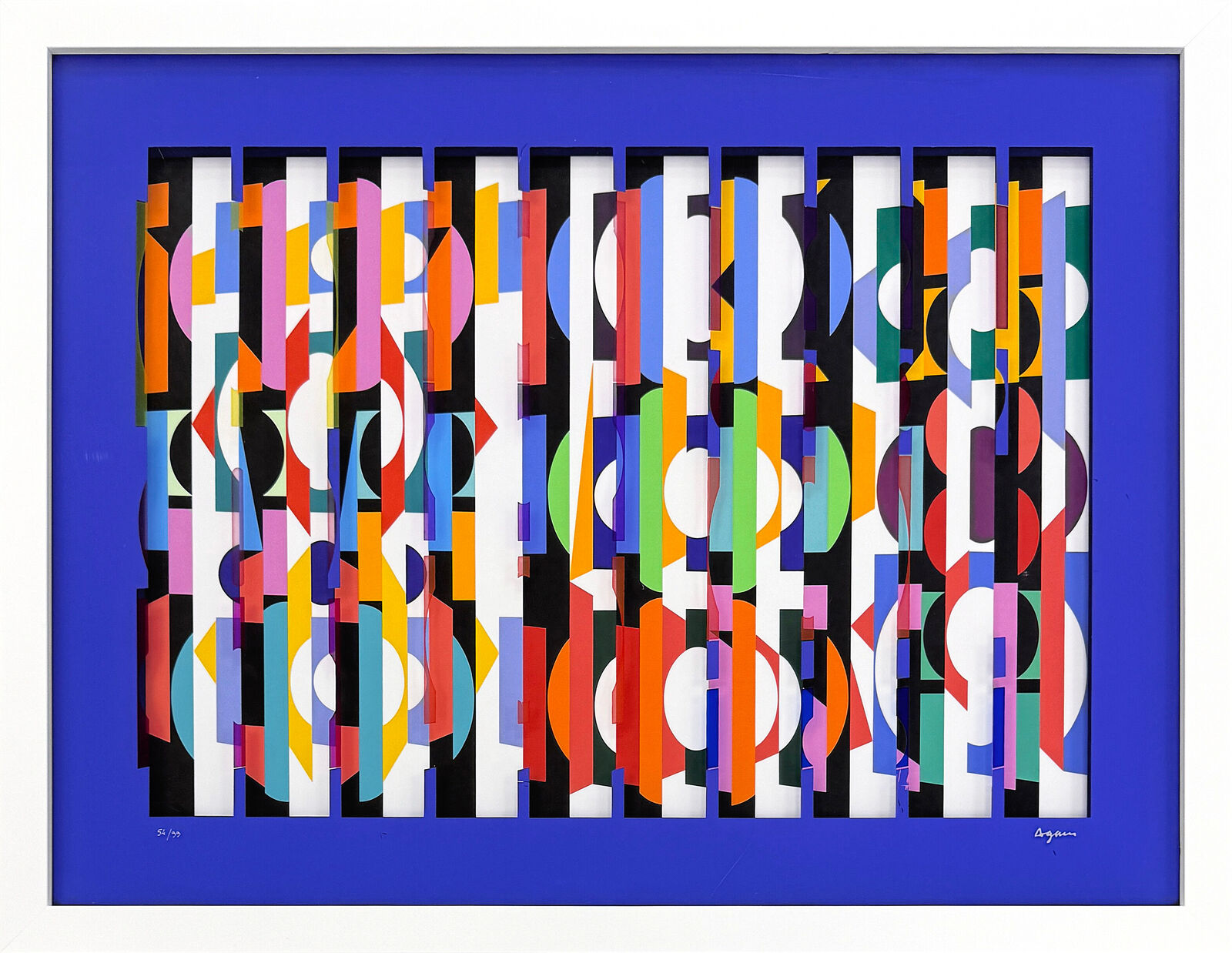 Untitled  by Yaacov Agam, 1982