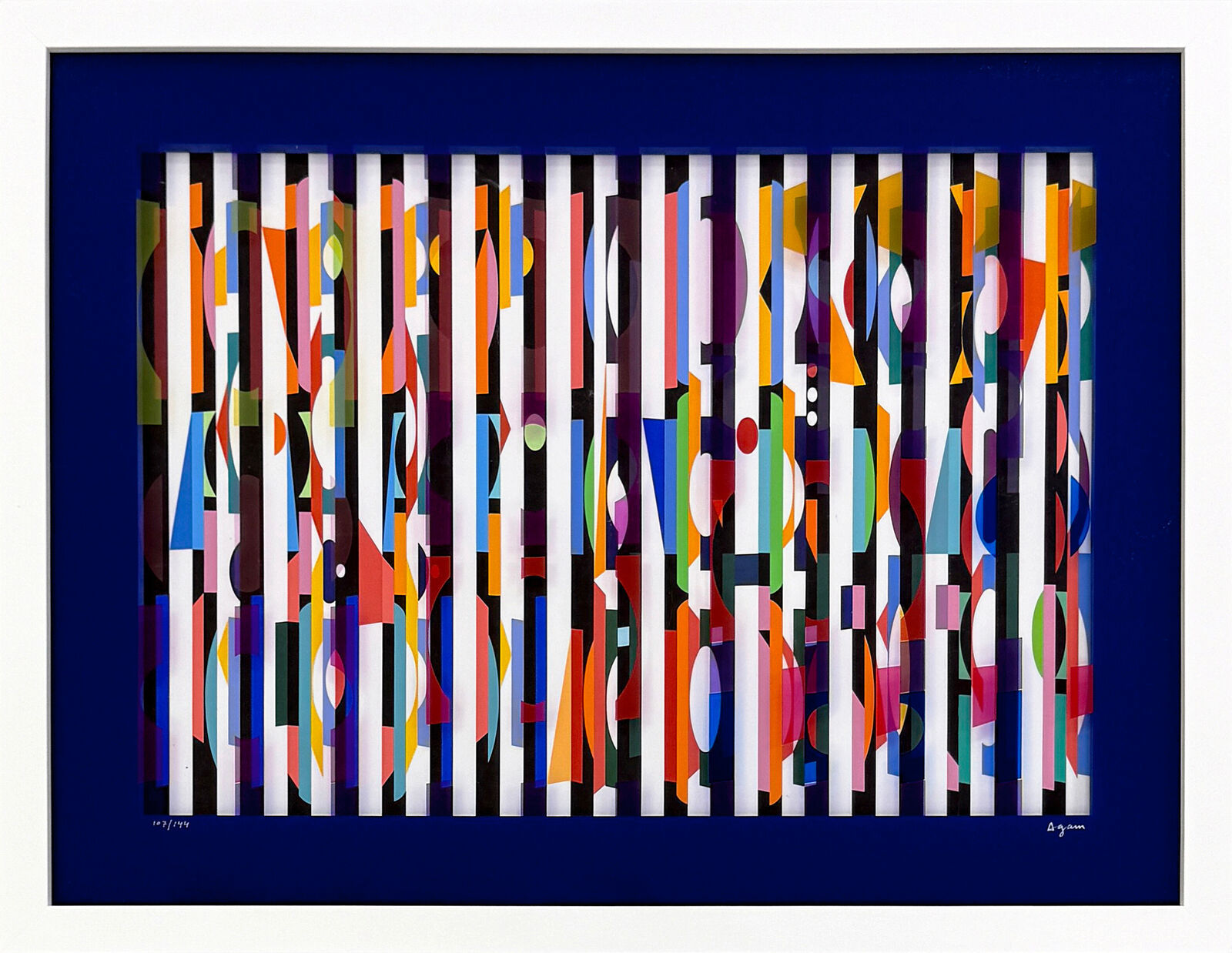 Untitled  by Yaacov Agam, 1982