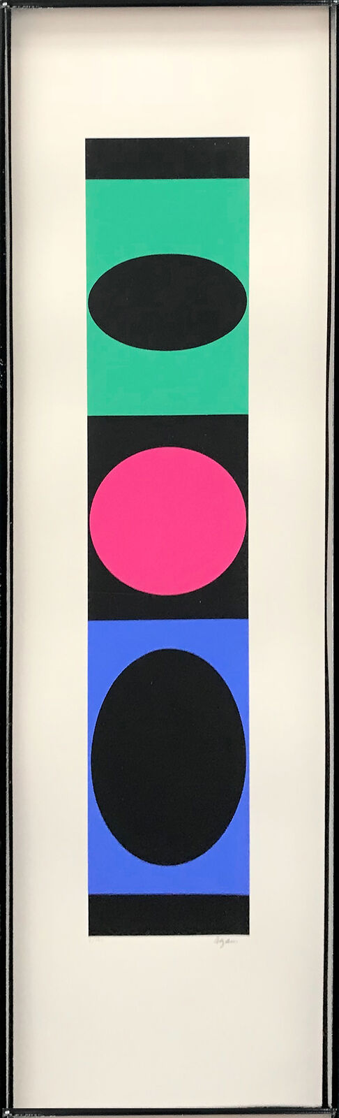 Artwork by Yaacov Agam, +-X9 SUITE, Made of Serigraph 