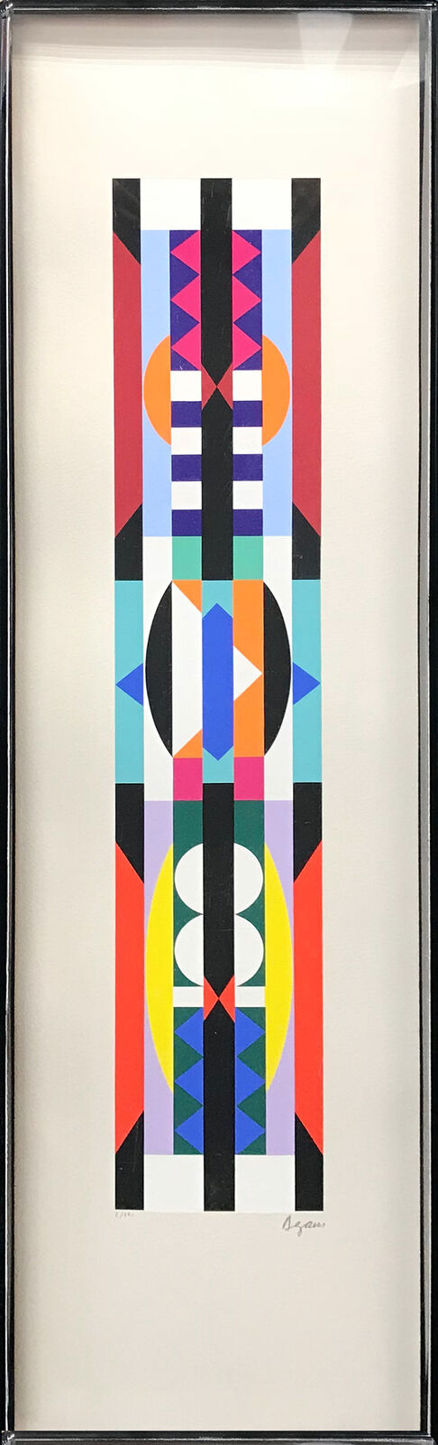 Artwork by Yaacov Agam, +-X9 SUITE, Made of Serigraph 