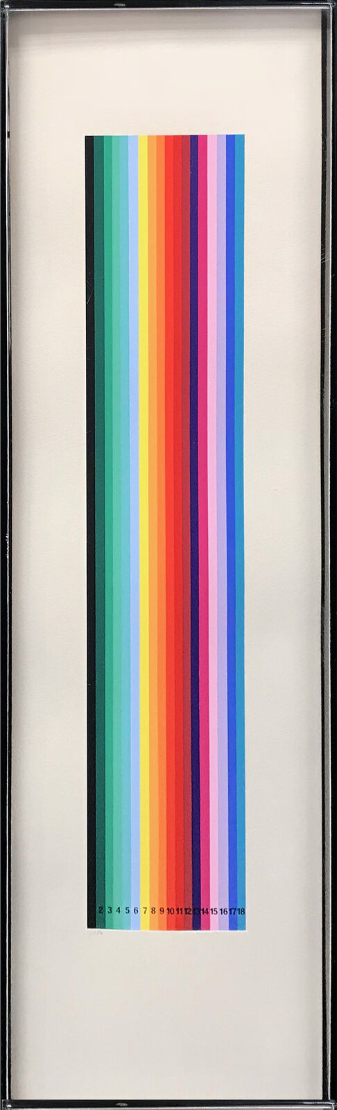 Artwork by Yaacov Agam, +-X9 SUITE, Made of Serigraph 