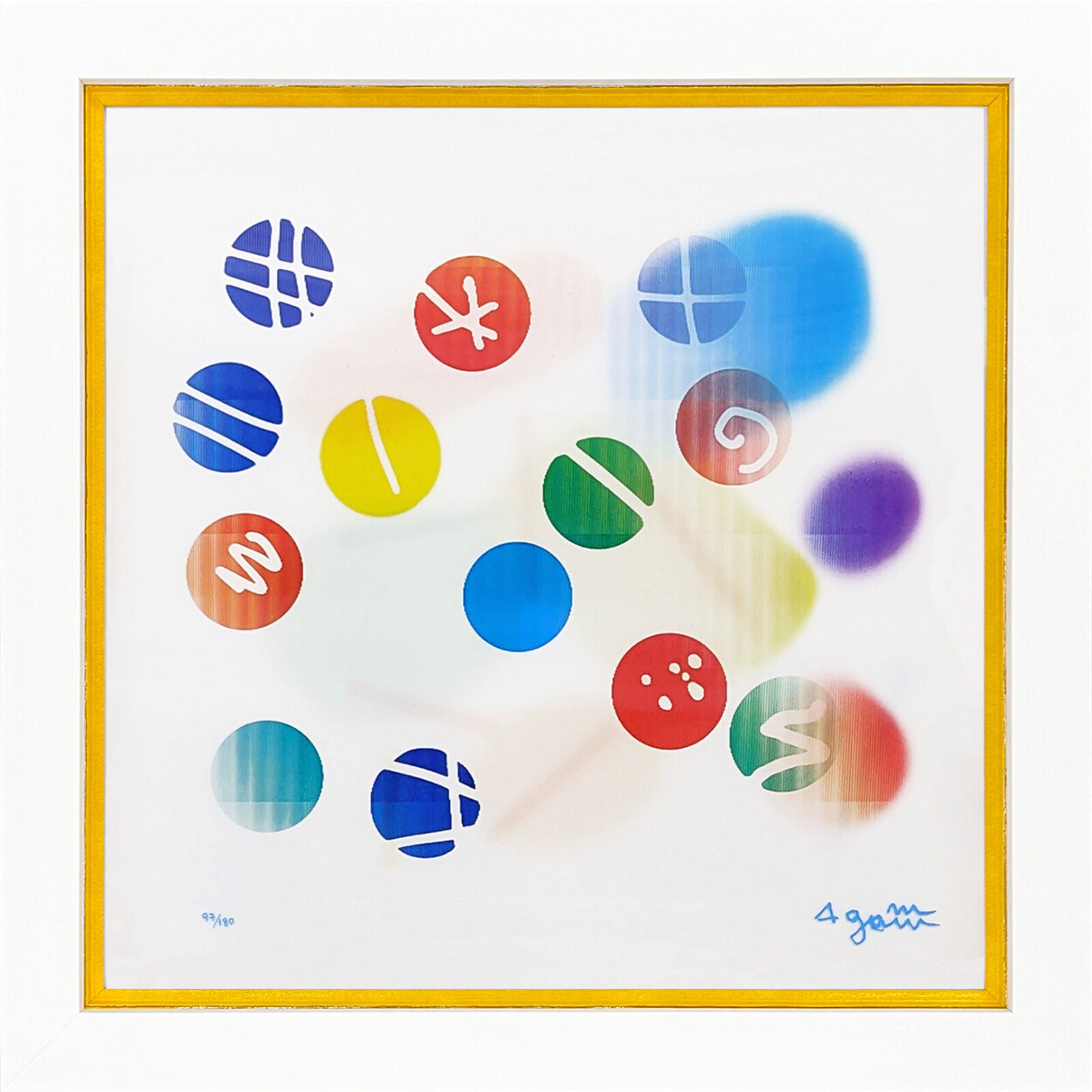 Happy Days  by Yaacov Agam, circa 2010