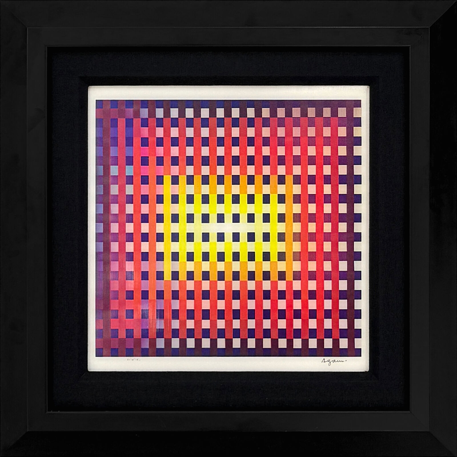 Second Movement by Yaacov Agam, 1999