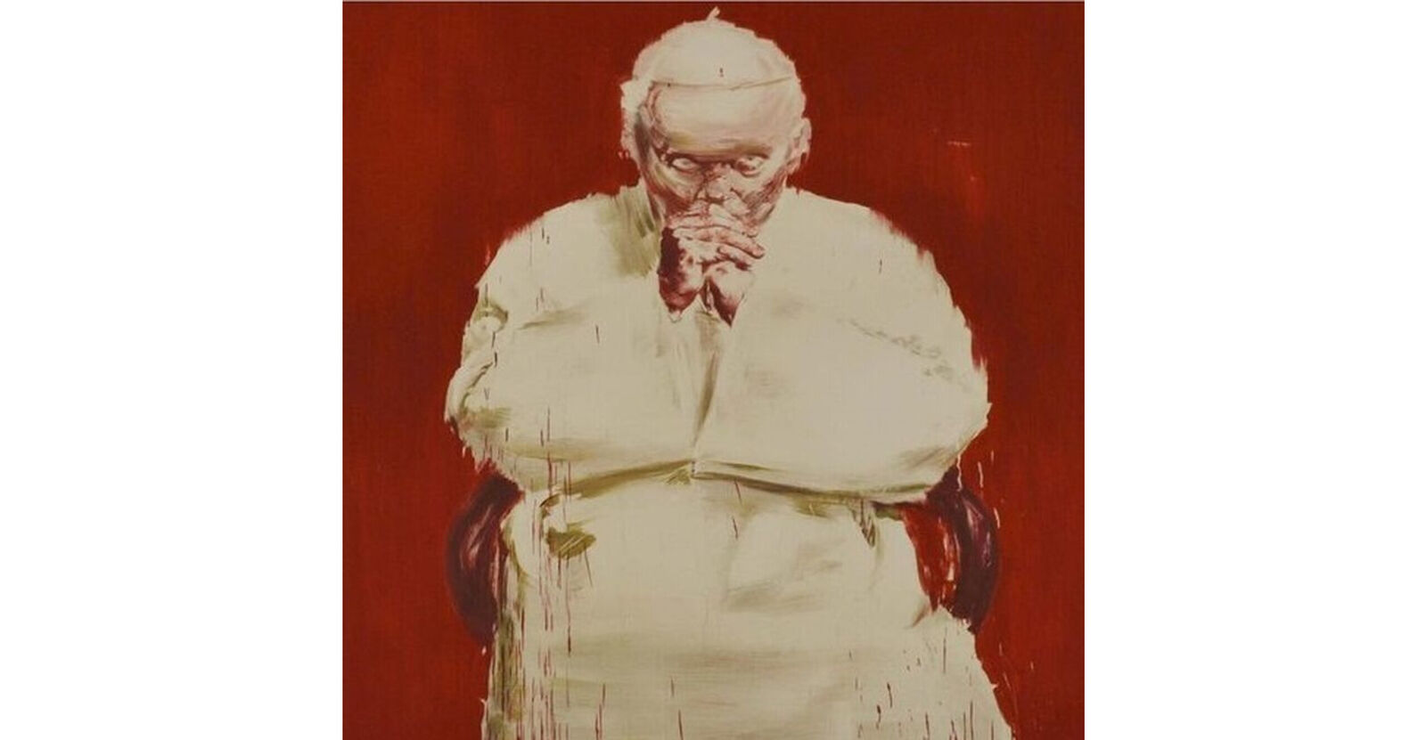 A set of four black and white photographs of a man in a suit.