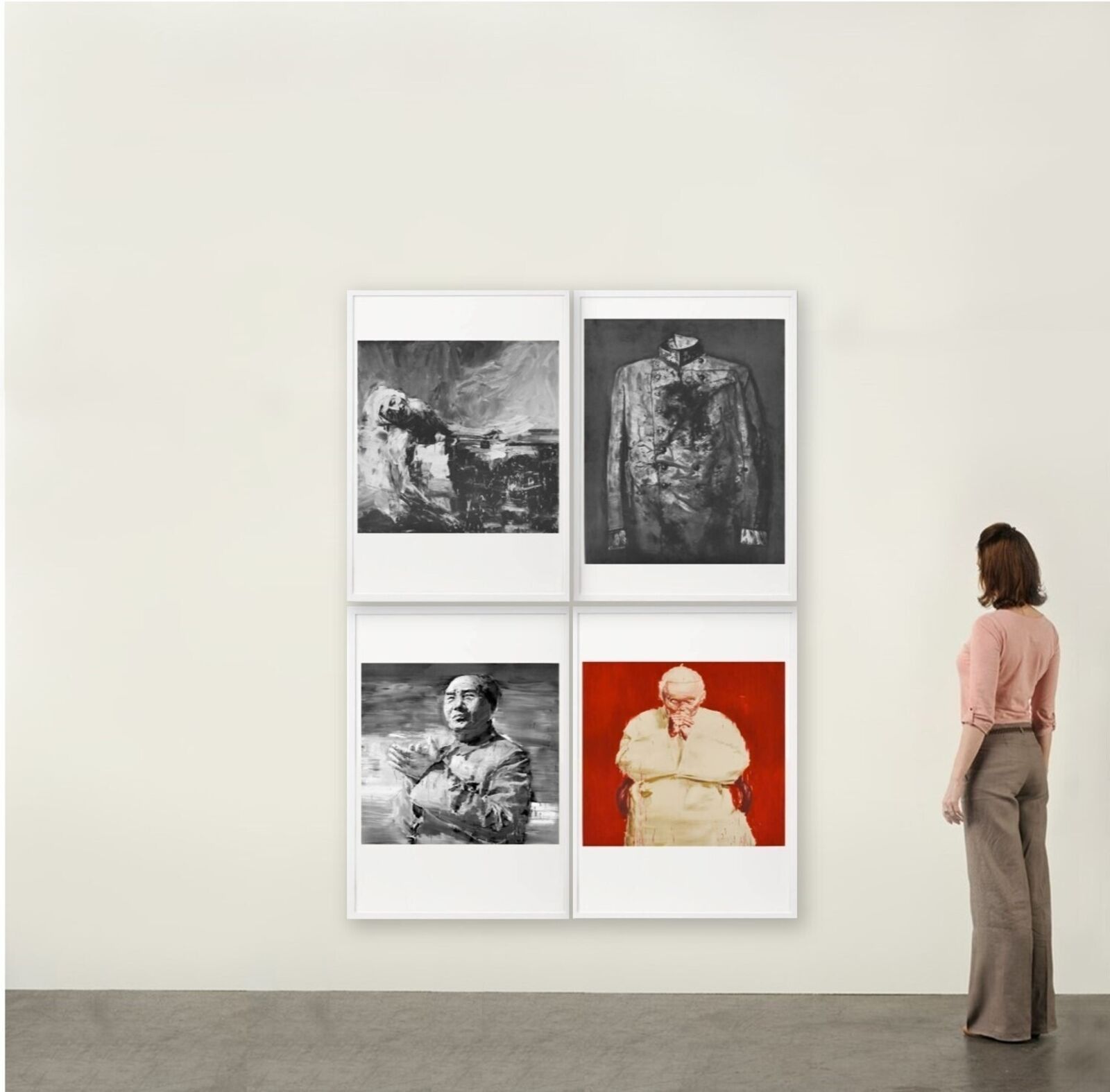 Artwork by Yan Pei Ming, Icons, Made of Pigment Print 