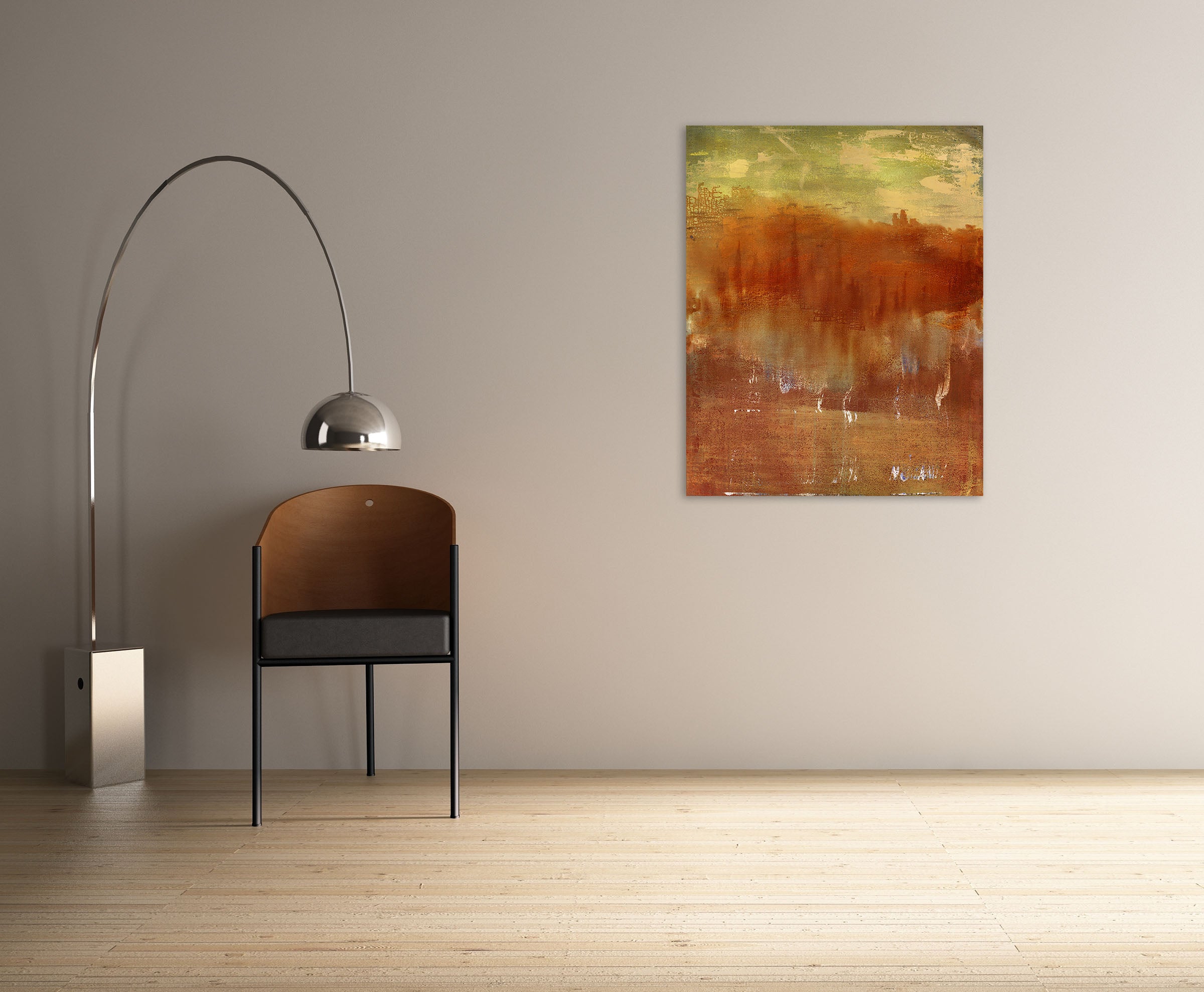 Artwork by Yari Ostovany, Nostalghia (for Andrei Tarkovsky), Made of Oil on canvas 