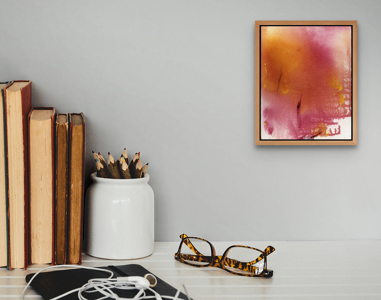 Artwork by Yari Ostovany, Transitory Poem 5, Made of Oil on canvas 