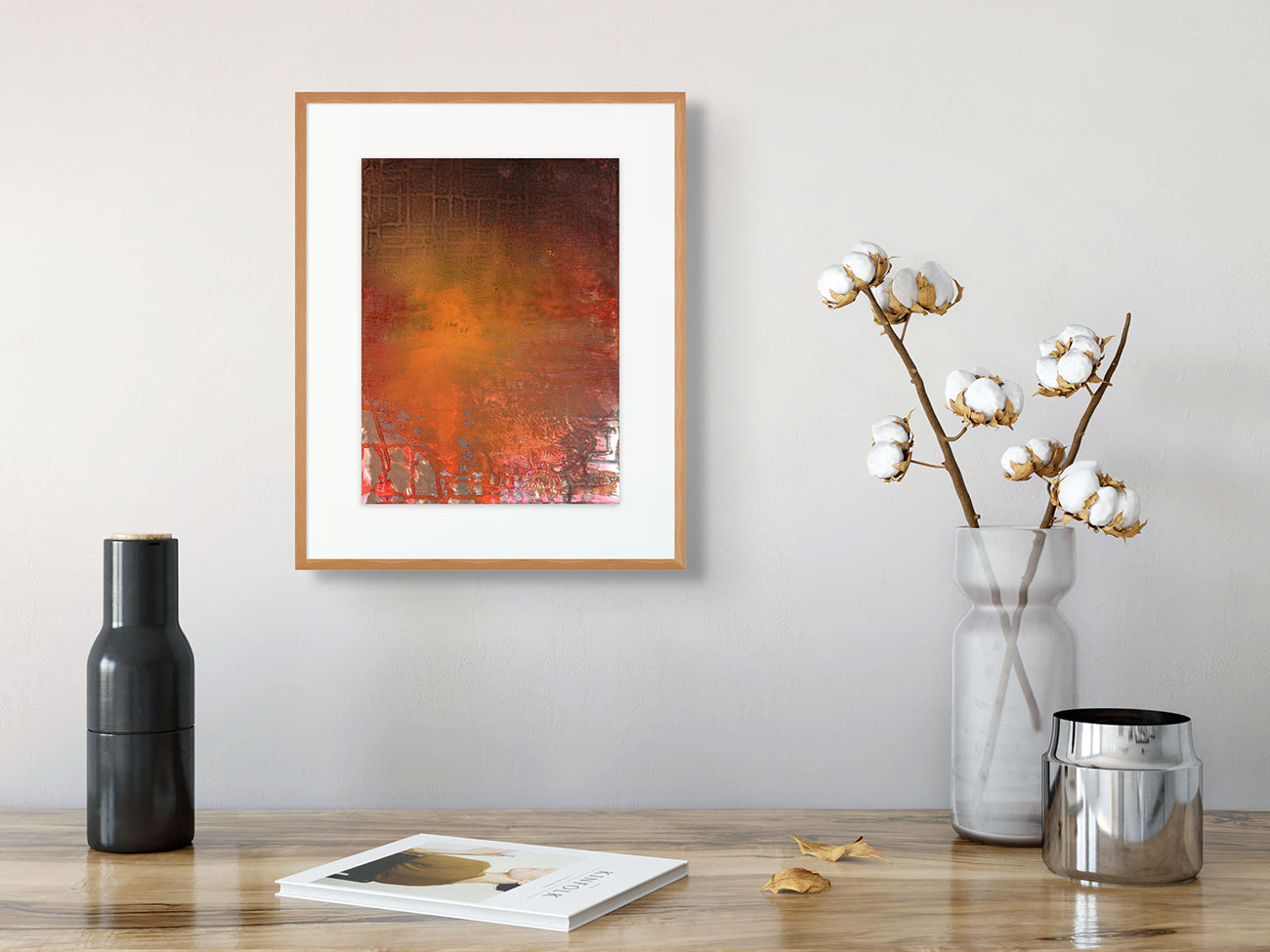 Artwork by Yari Ostovany, Verse XLIX, Made of Oil on paper 