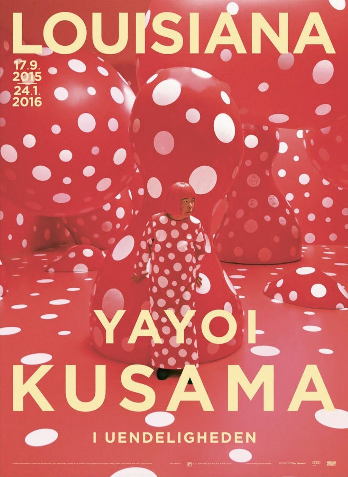 Guidepost to the new space by Yayoi Kusama, 2015