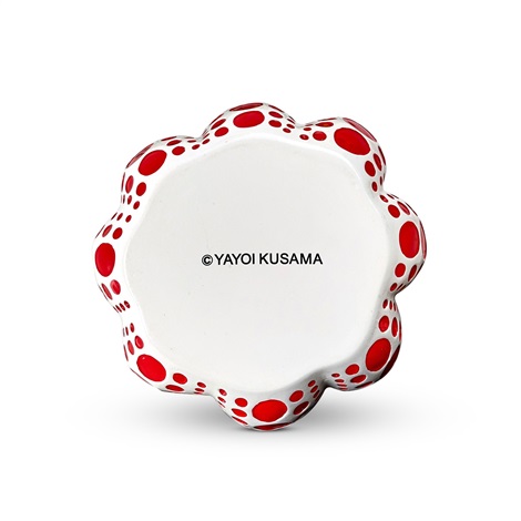 Artwork by Yayoi Kusama, Pumpkin (Red), Made of Painted Cast Resin 